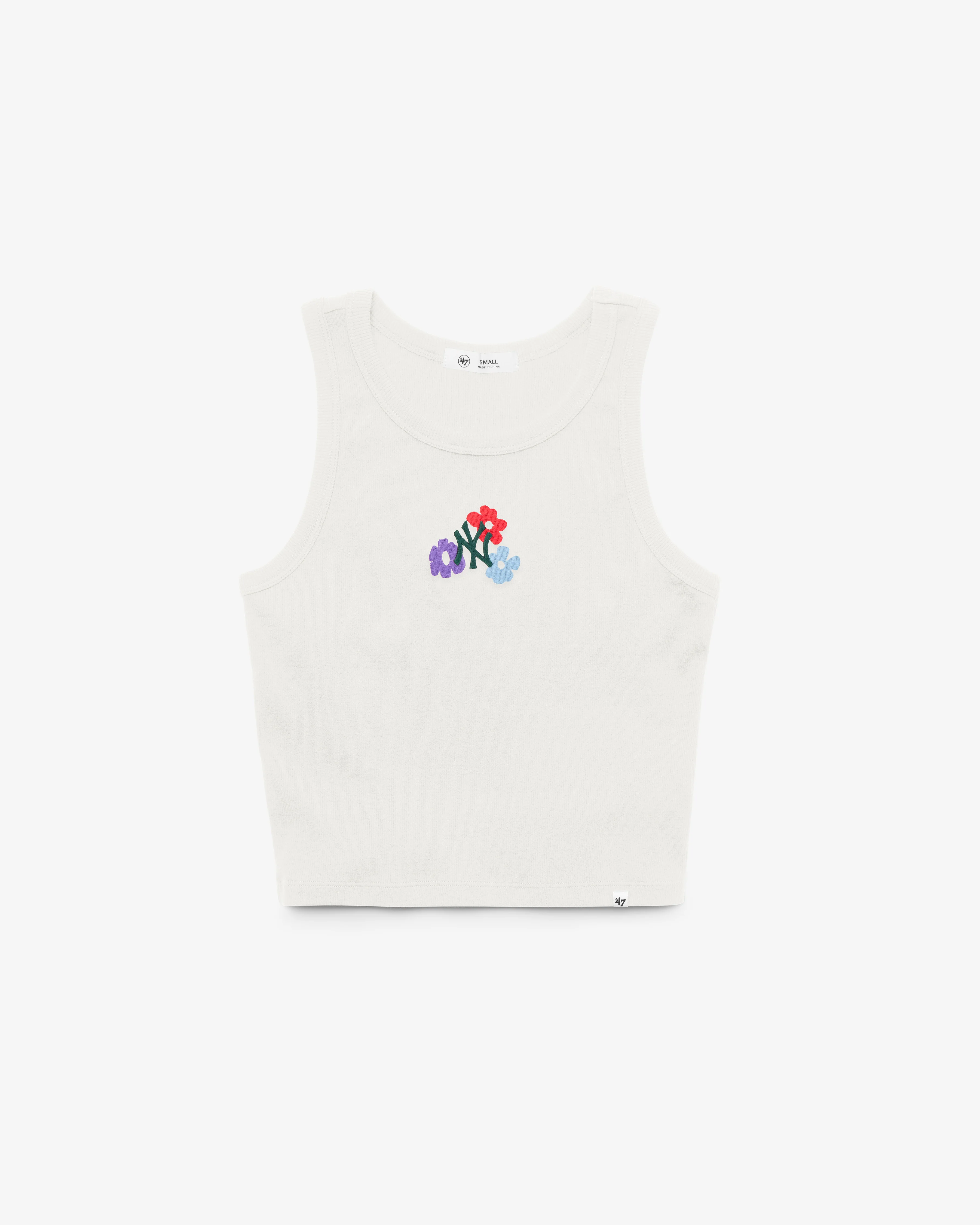 NEW YORK YANKEES OMA '47 BABY RIB TANK WOMENS