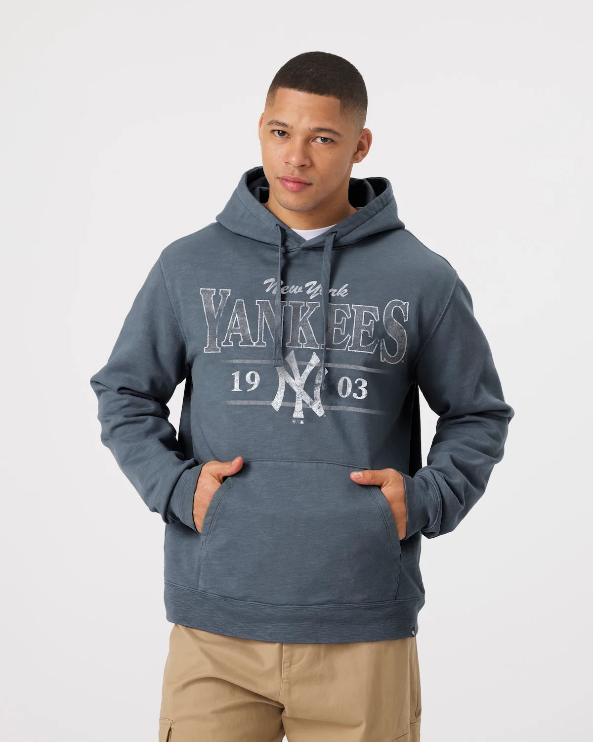 NEW YORK YANKEES RECLAIMED '47 SLUB FRENCH TERRY HOOD