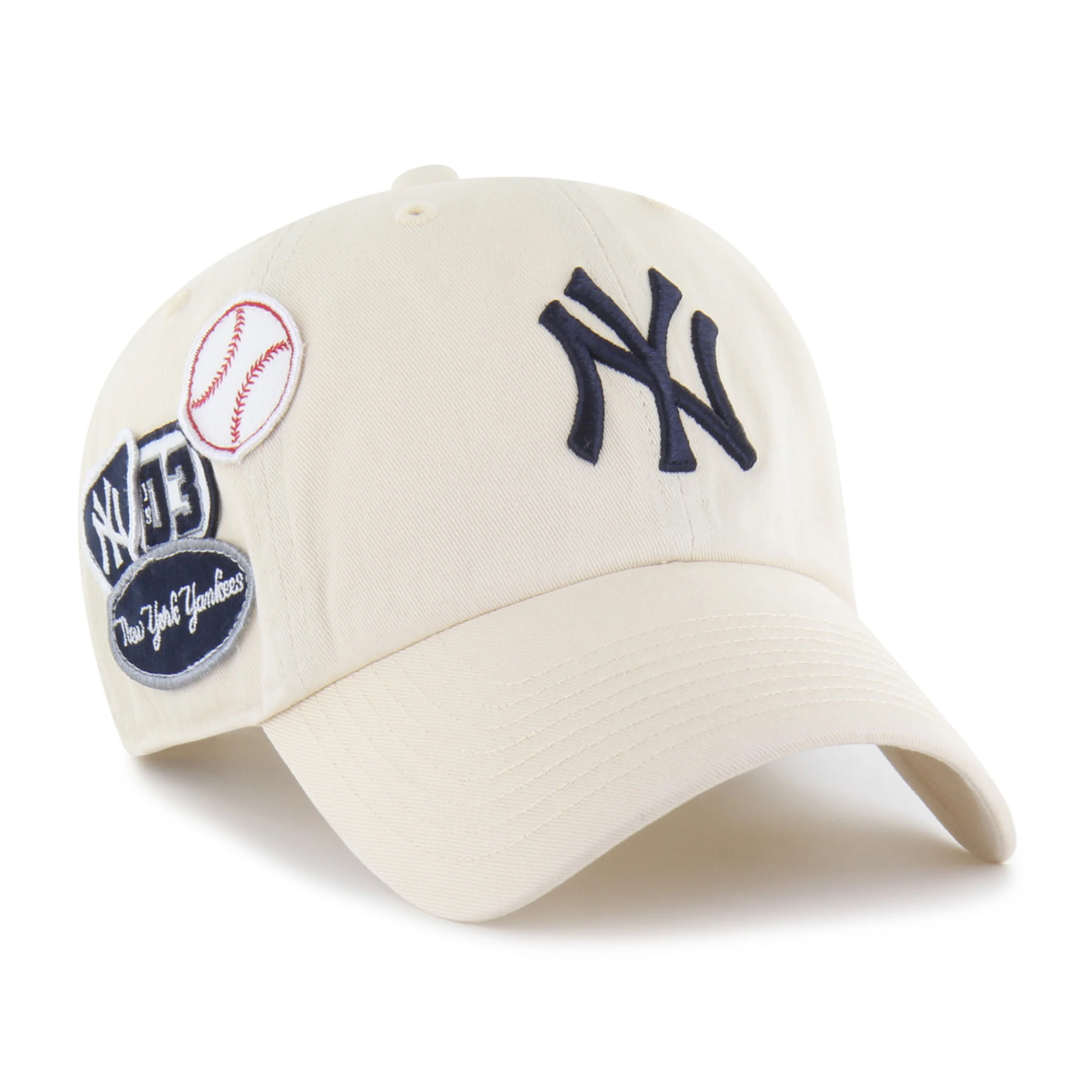 NEW YORK YANKEES BADGES '47 CLEAN UP