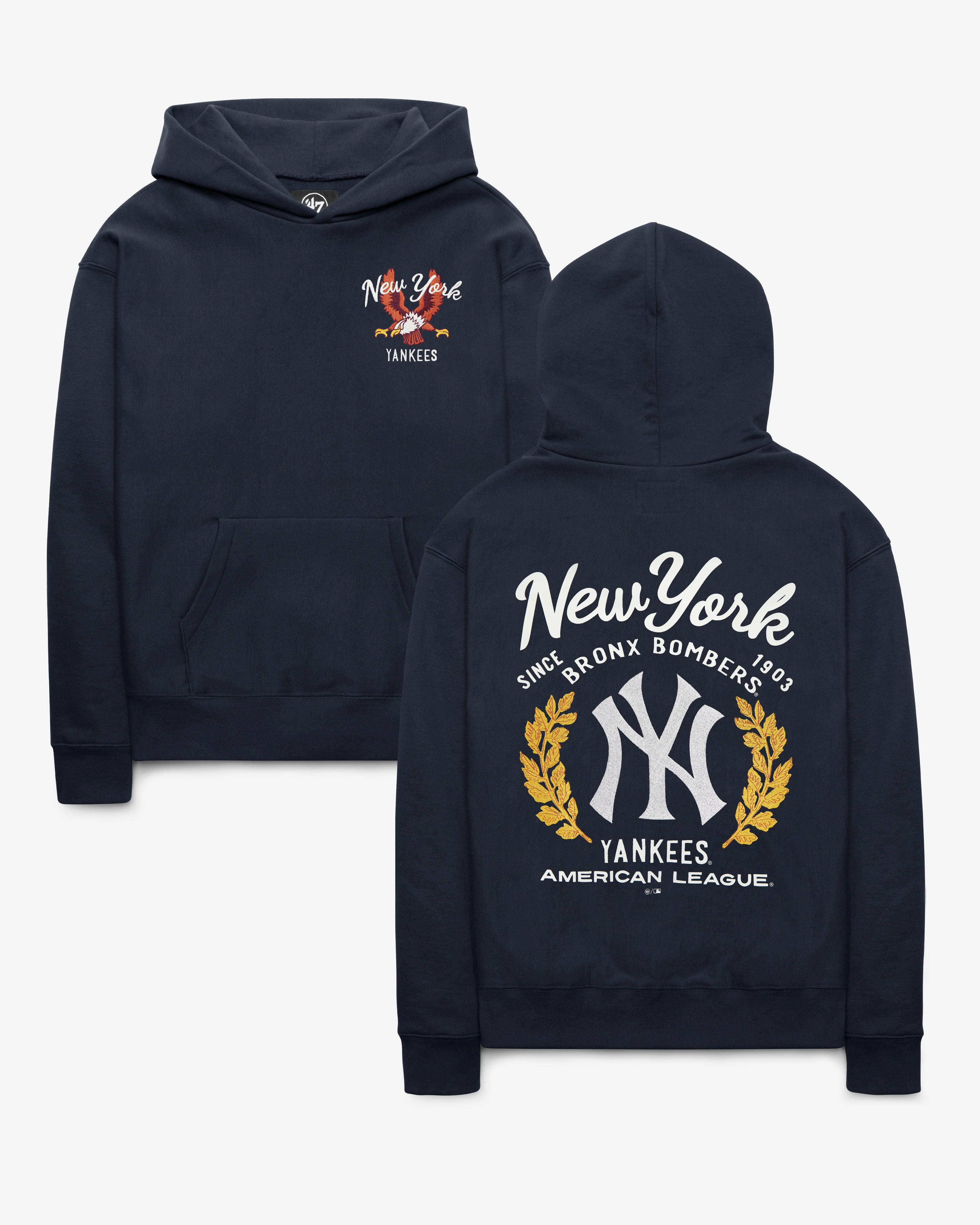 NEW YORK YANKEES SOUVENIR LAURELS '47 FOUNDATION HOOD