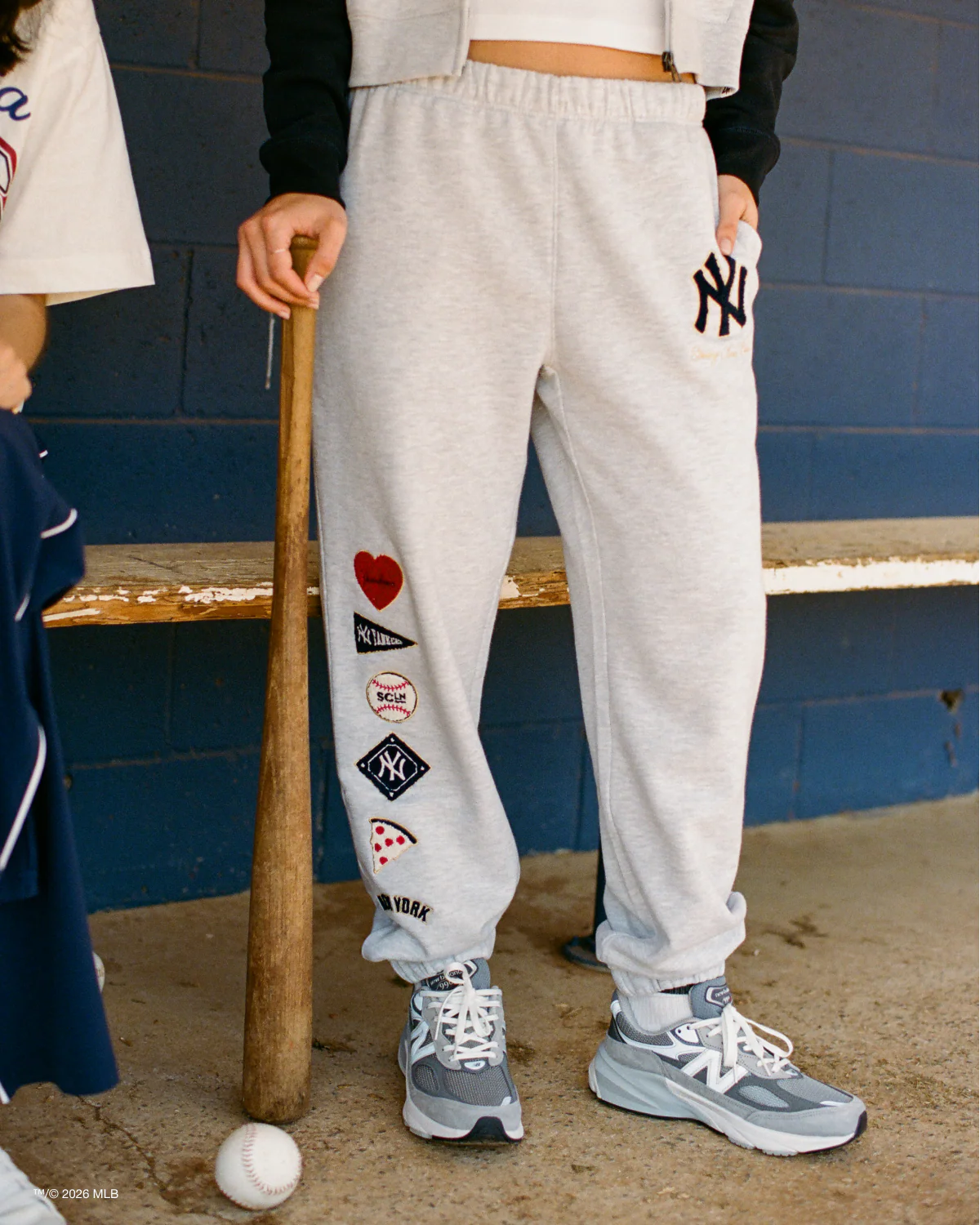 NEW YORK YANKEES STONEY CLOVER LANE X '47 VENICE JOGGER WOMENS - Image 5