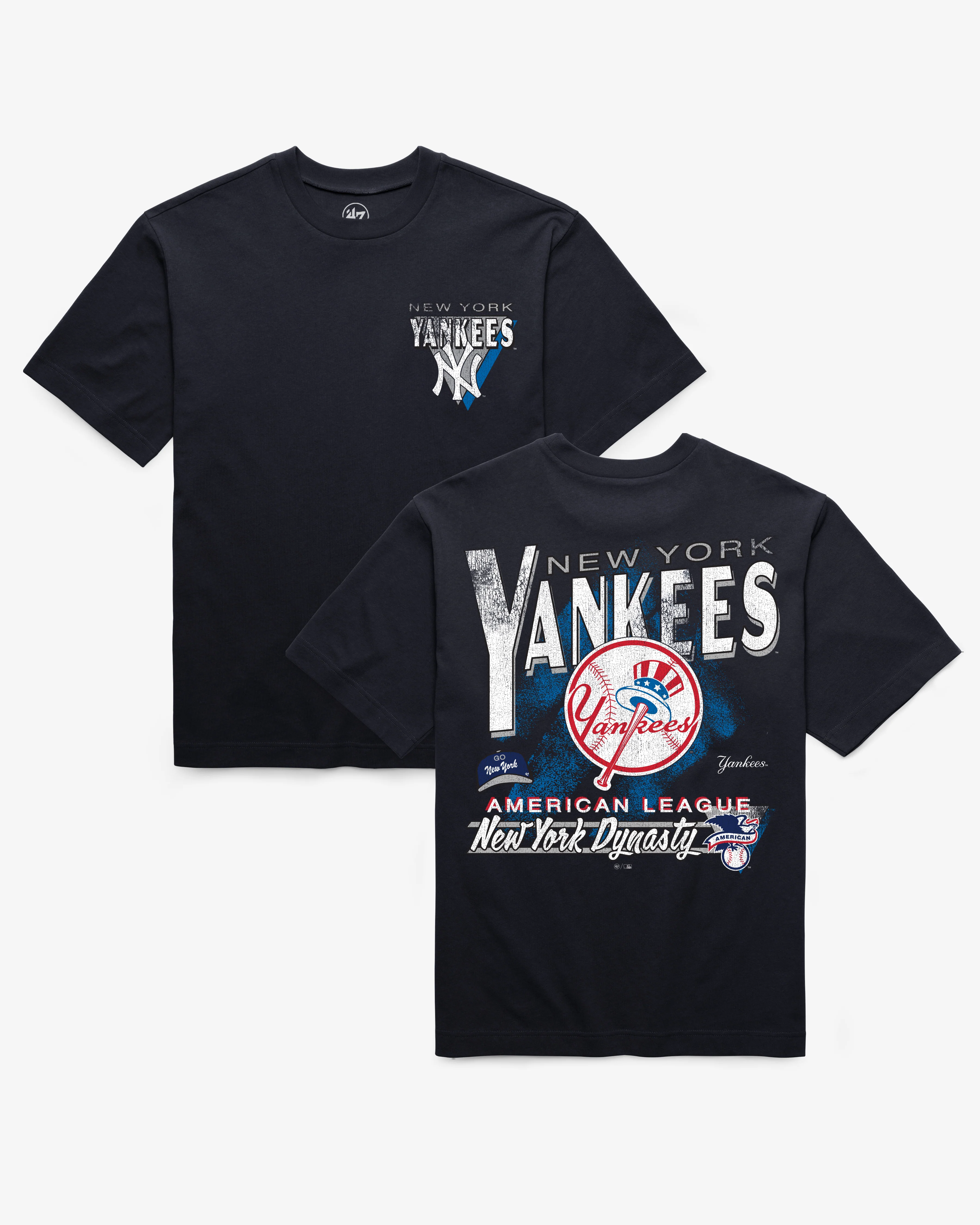 NEW YORK YANKEES UNDER BAR '47 FOUNDATION TEE