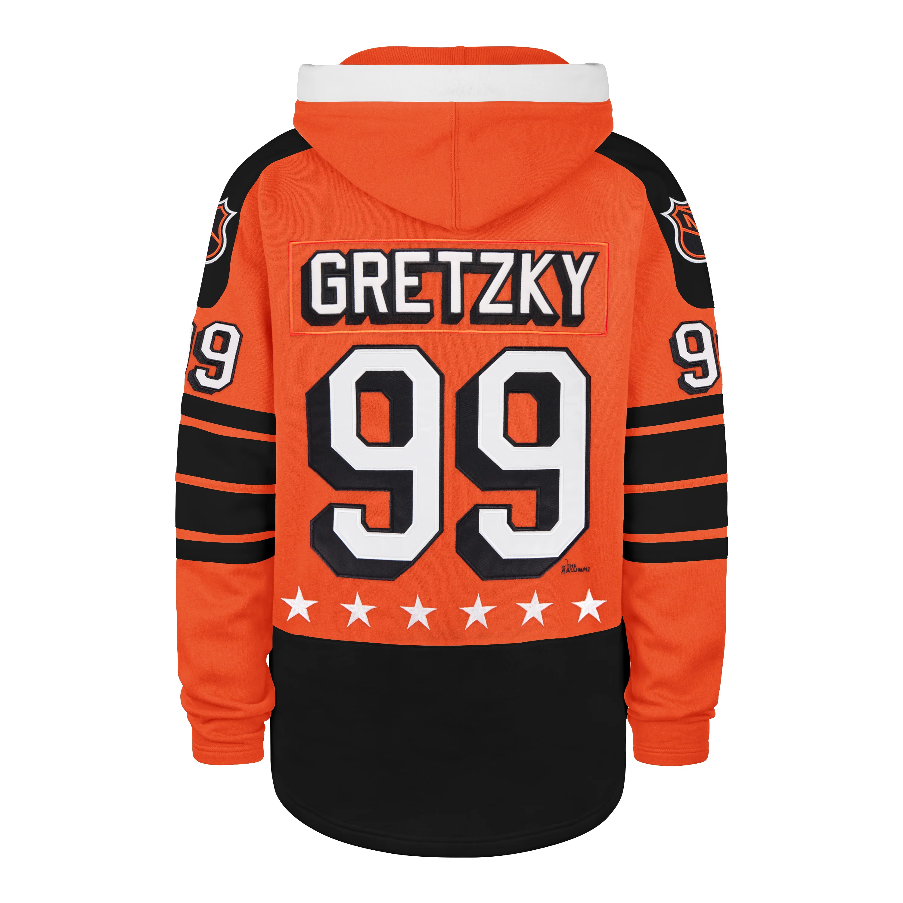 WAYNE GRETZKY FOUR GOALS '47 STALWART HERITAGE LACER - Image 2