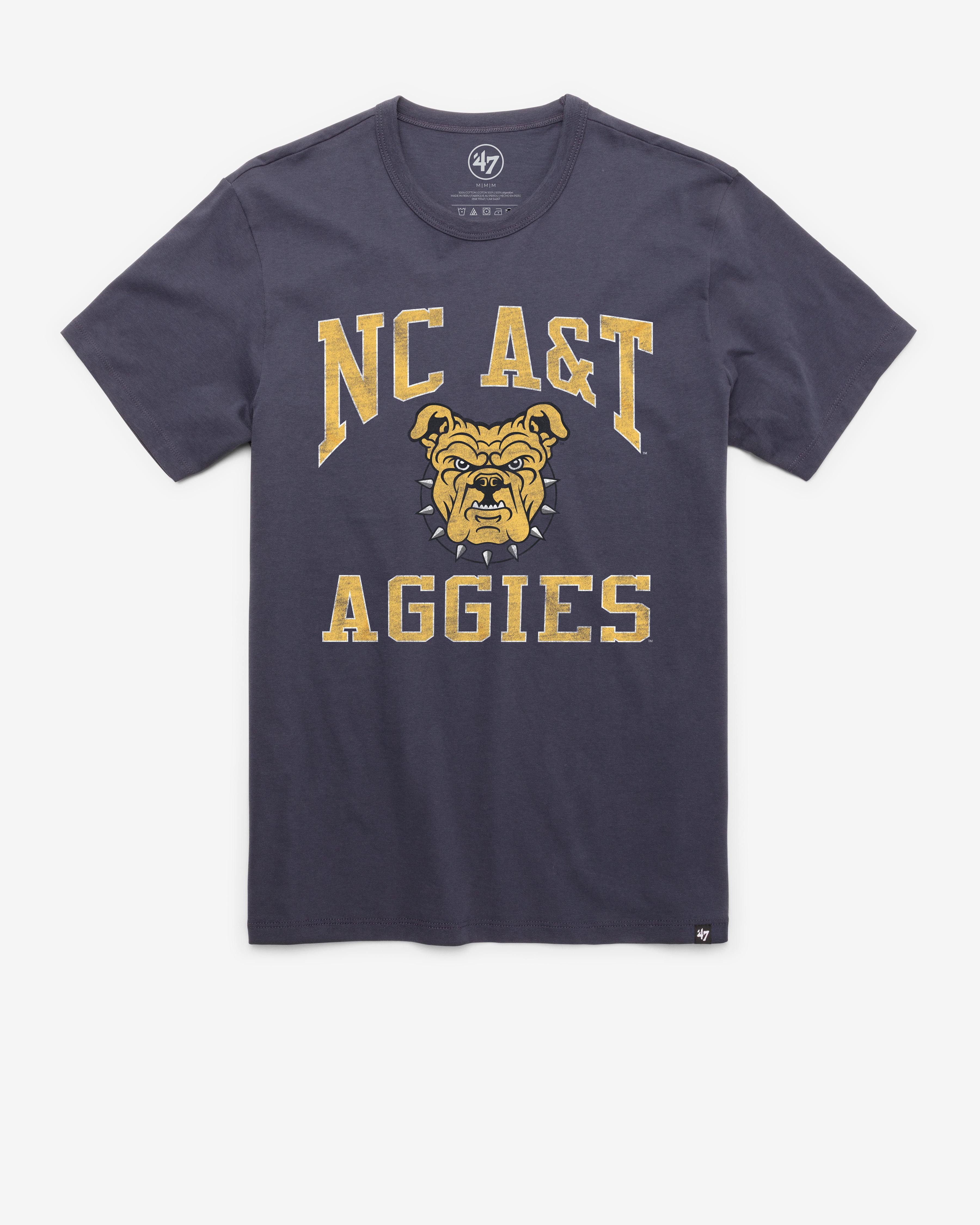 NORTH CAROLINA A & T STATE AGG BIG UPS '47 FRANKLIN TEE