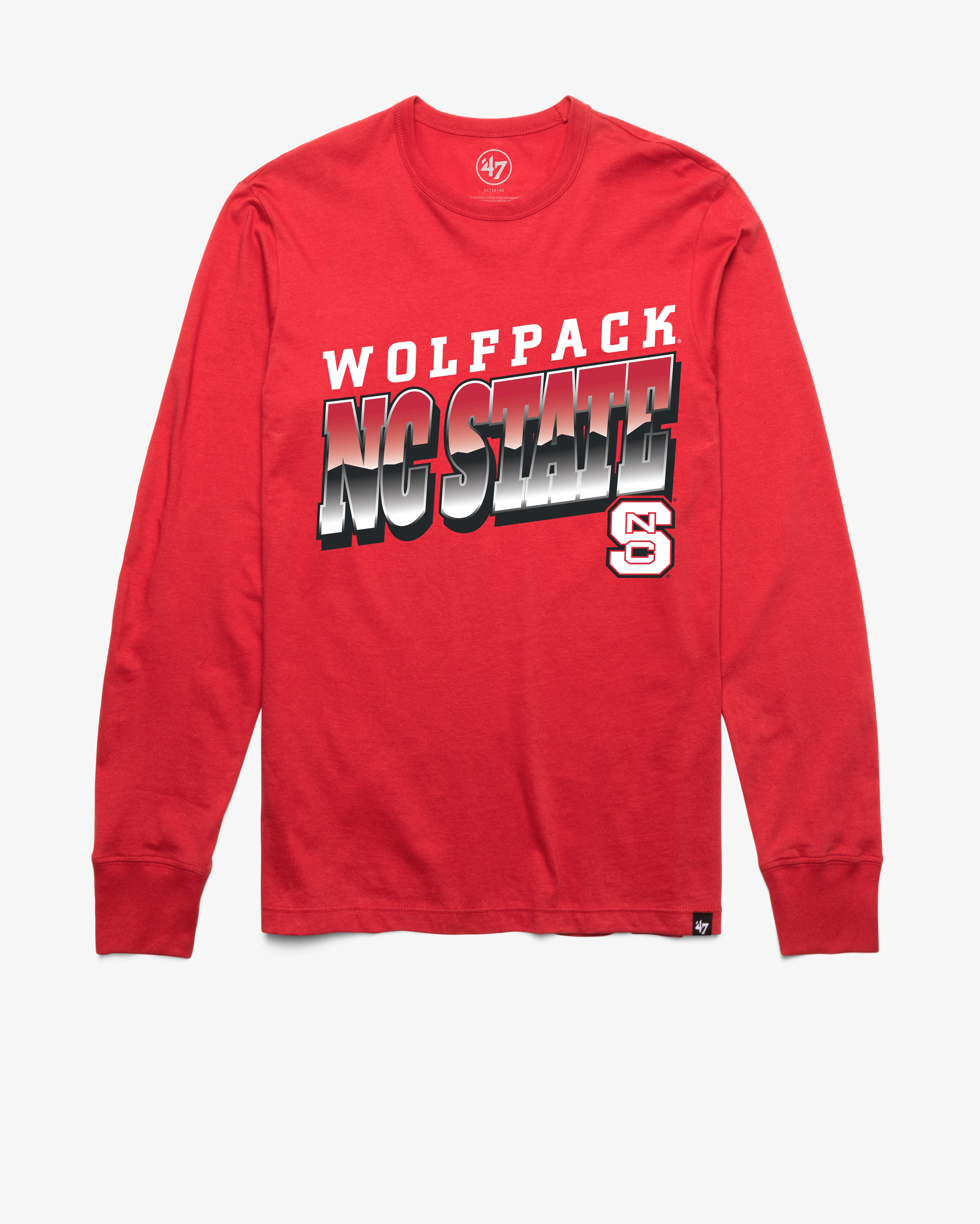 NORTH CAROLINA STATE WOLFPACK POLISHED '47 FRANKLIN LONG SLEEVE TEE