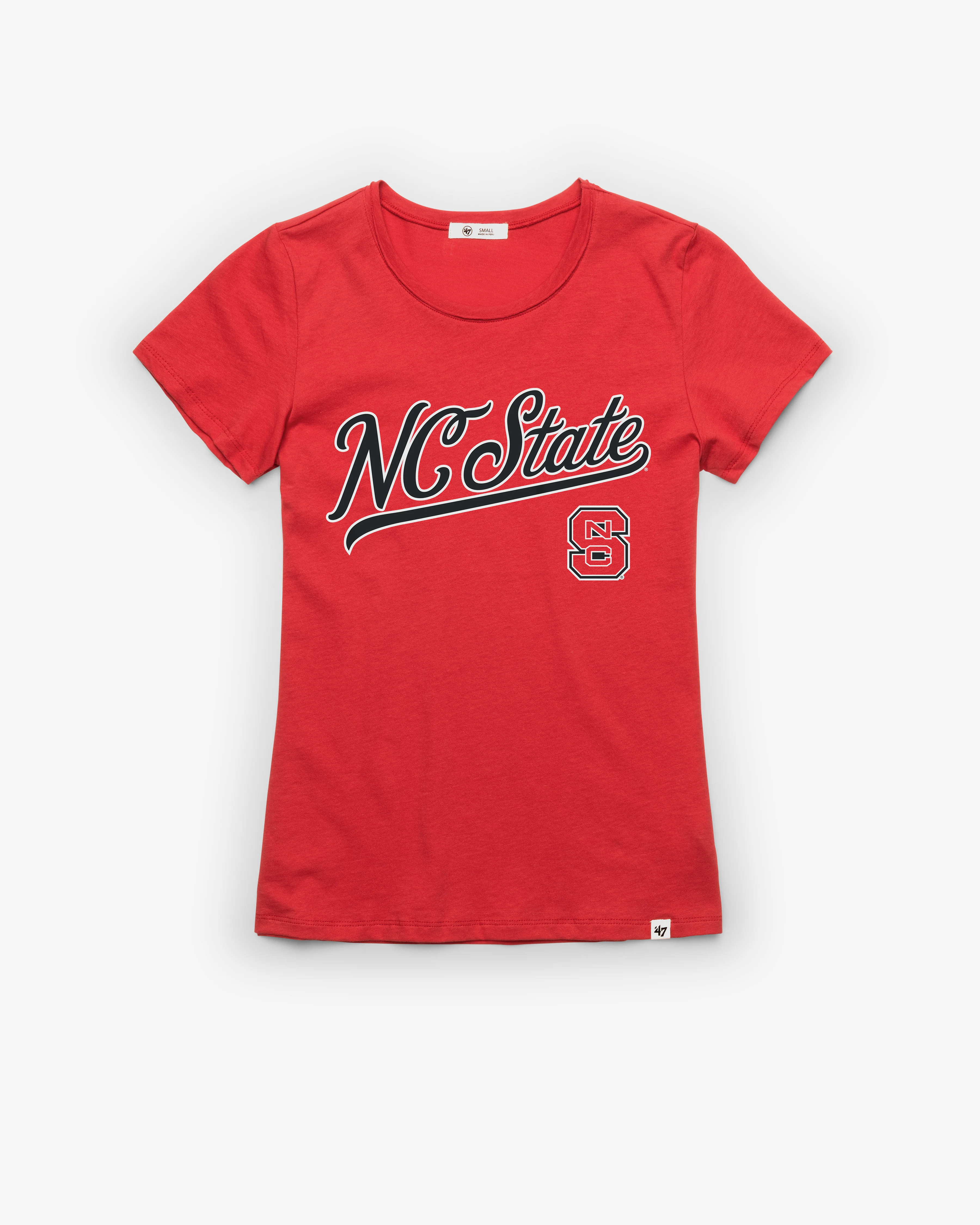 NORTH CAROLINA STATE WOLFPACK TAIL SWEEP '47 FRANKIE TEE WOMENS