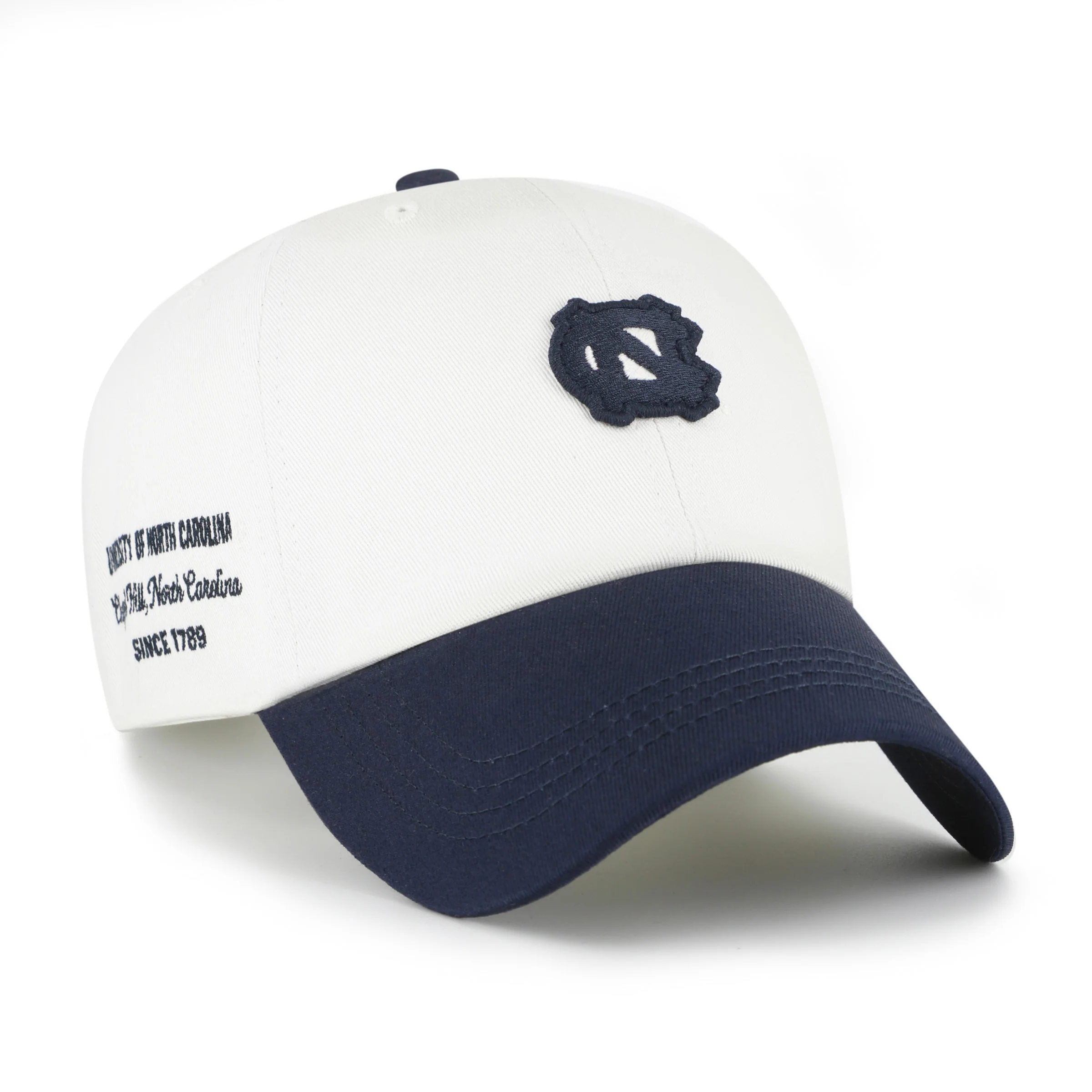 NORTH CAROLINA TAR HEELS UNC CONTEMPORARY BASICS TWO TONE '47 CLEAN UP