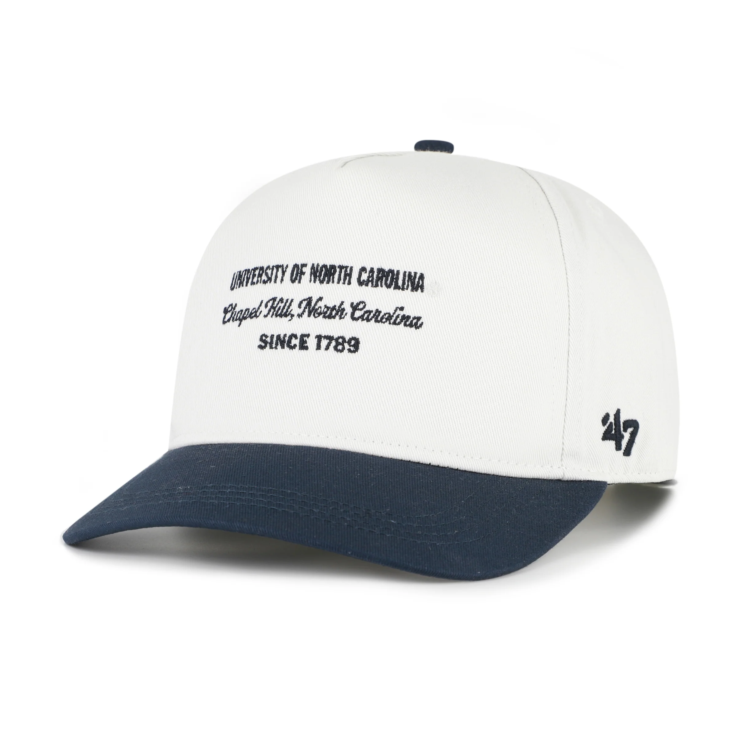NORTH CAROLINA TAR HEELS UNC CONTEMPORARY BASICS TWO TONE '47 HITCH