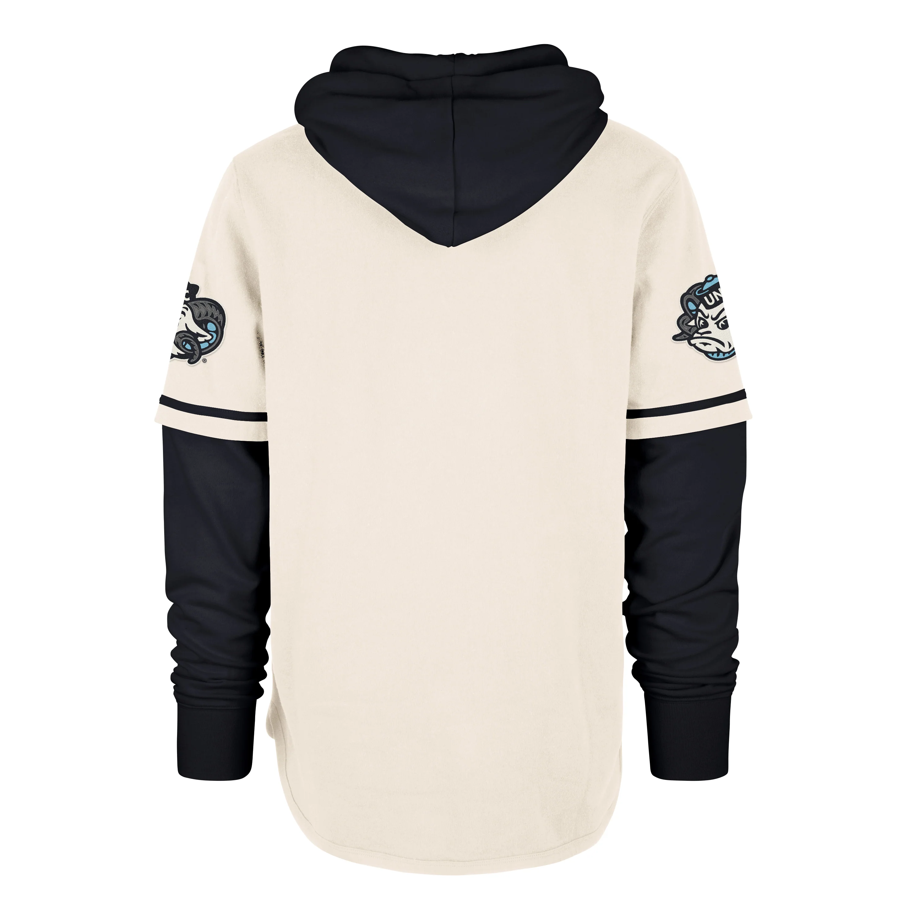 NORTH CAROLINA TAR HEELS UNC TRIFECTA '47 SHORTSTOP PULLOVER HOOD - Image 2