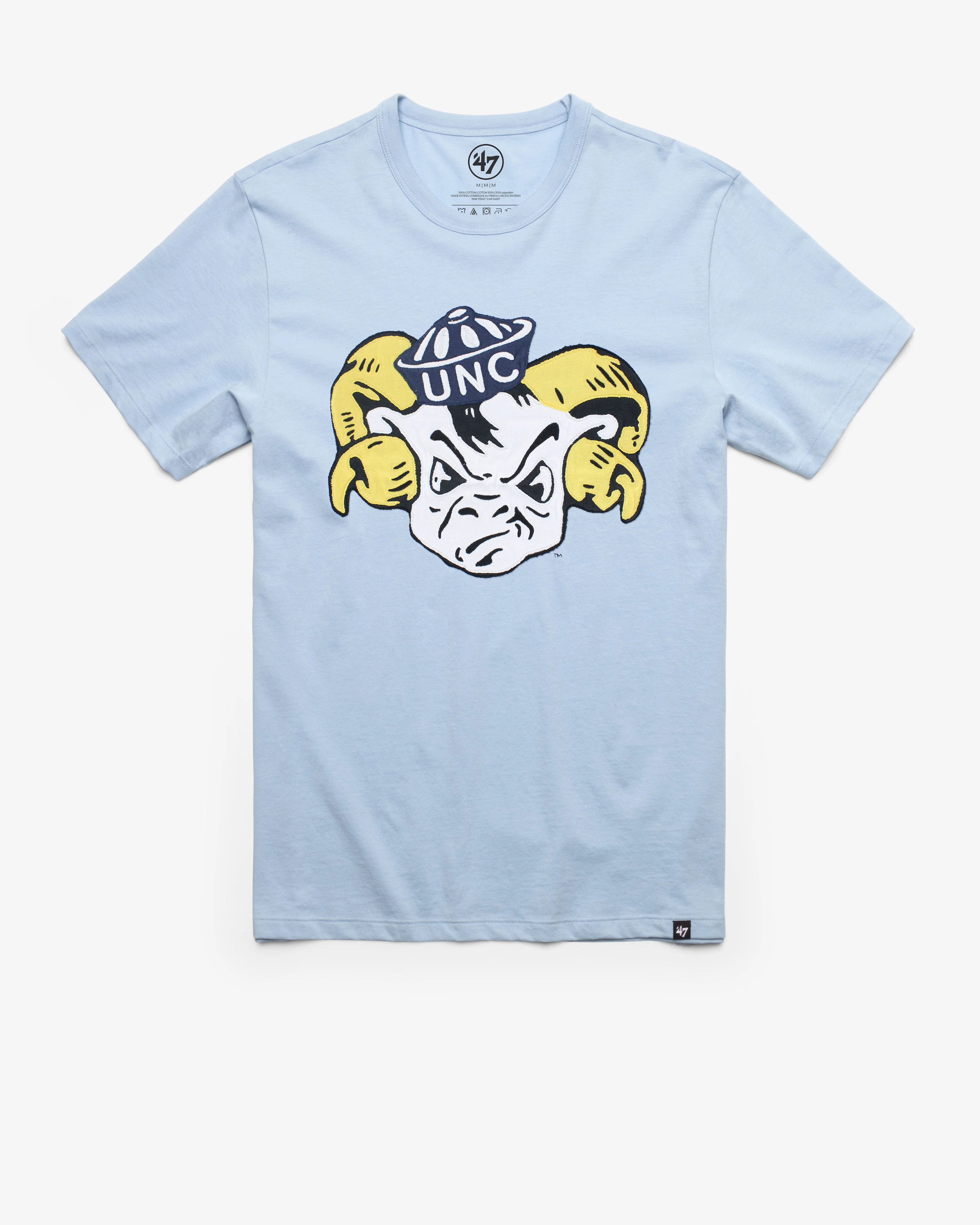 NORTH CAROLINA TAR HEELS UNC VINTAGE '47 FRANKLIN FIELDHOUSE TEE