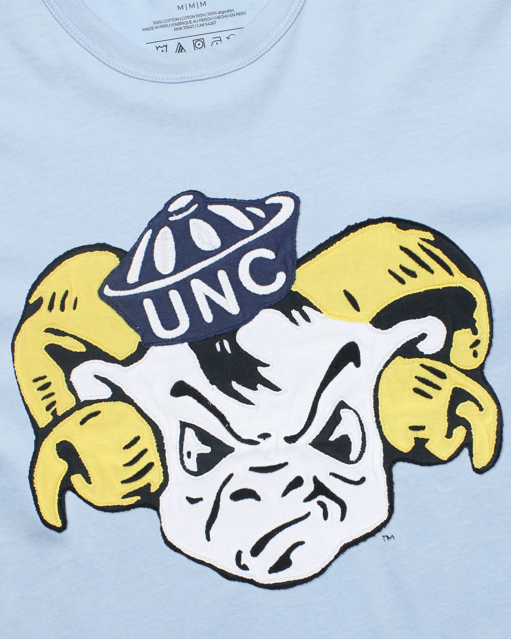 NORTH CAROLINA TAR HEELS UNC VINTAGE '47 FRANKLIN FIELDHOUSE TEE - Image 2
