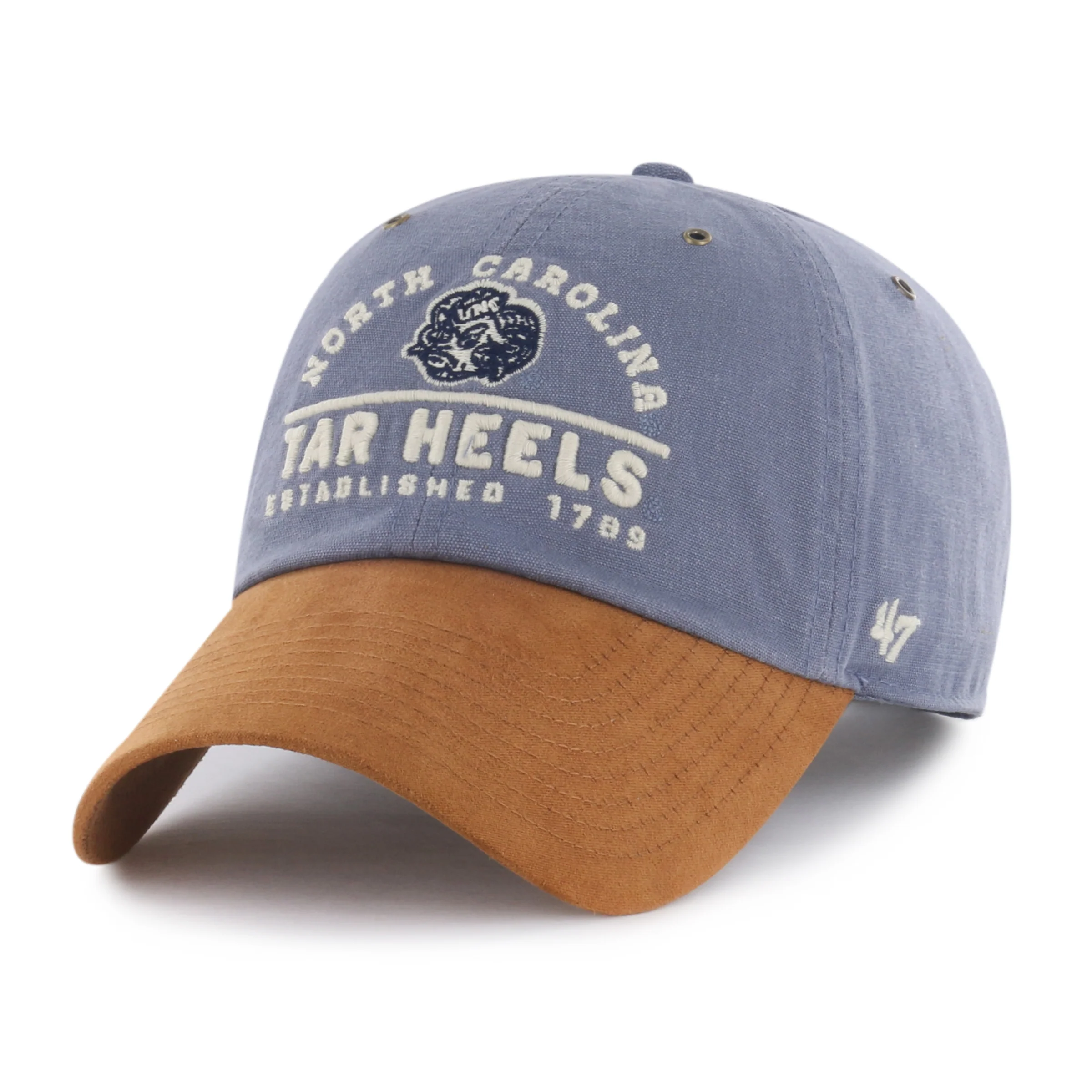NORTH CAROLINA TAR HEELS UNC WINDHAM SUEDE '47 CLEAN UP