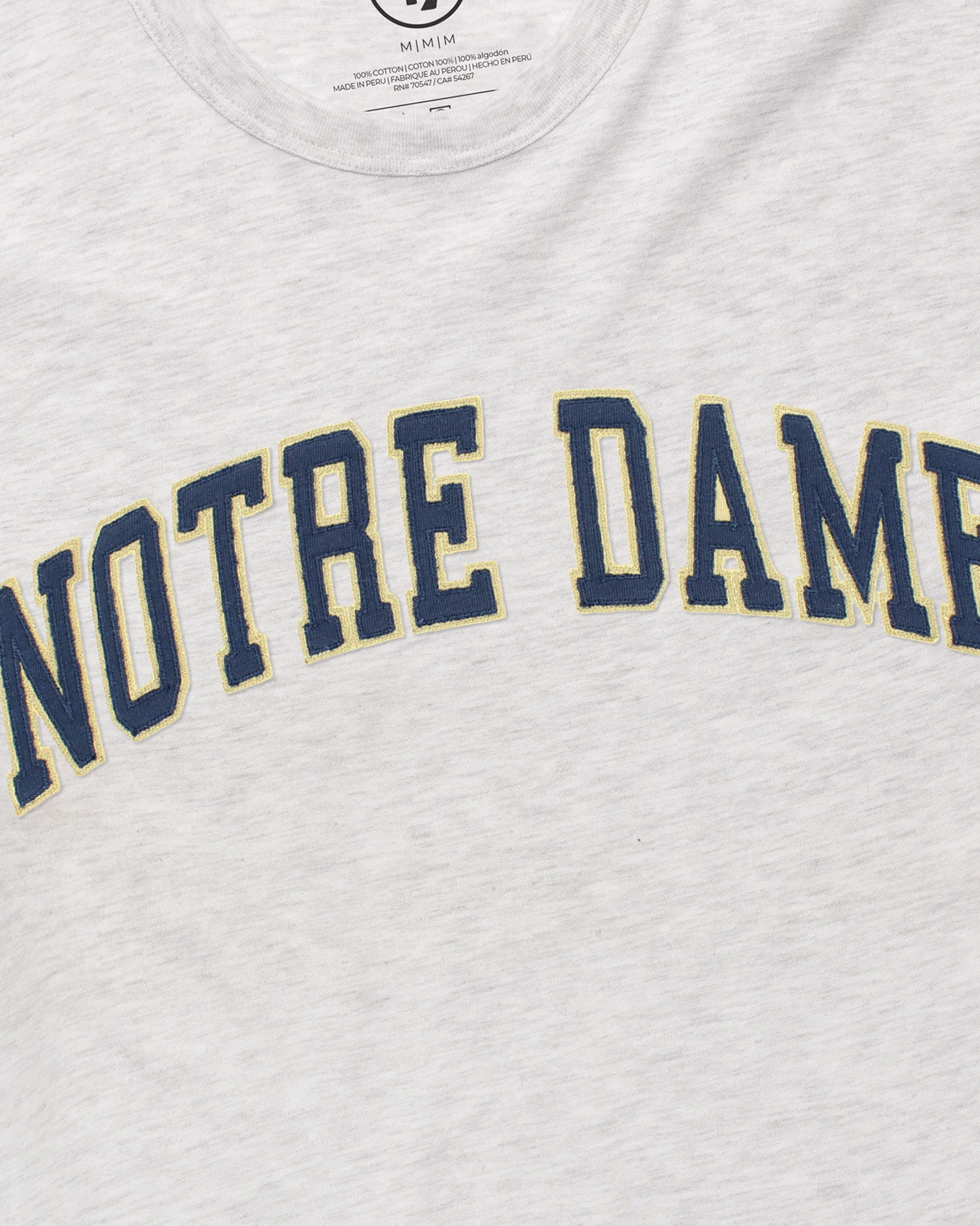 NOTRE DAME FIGHTING IRISH '47 FRANKLIN FIELDHOUSE TEE - Image 2