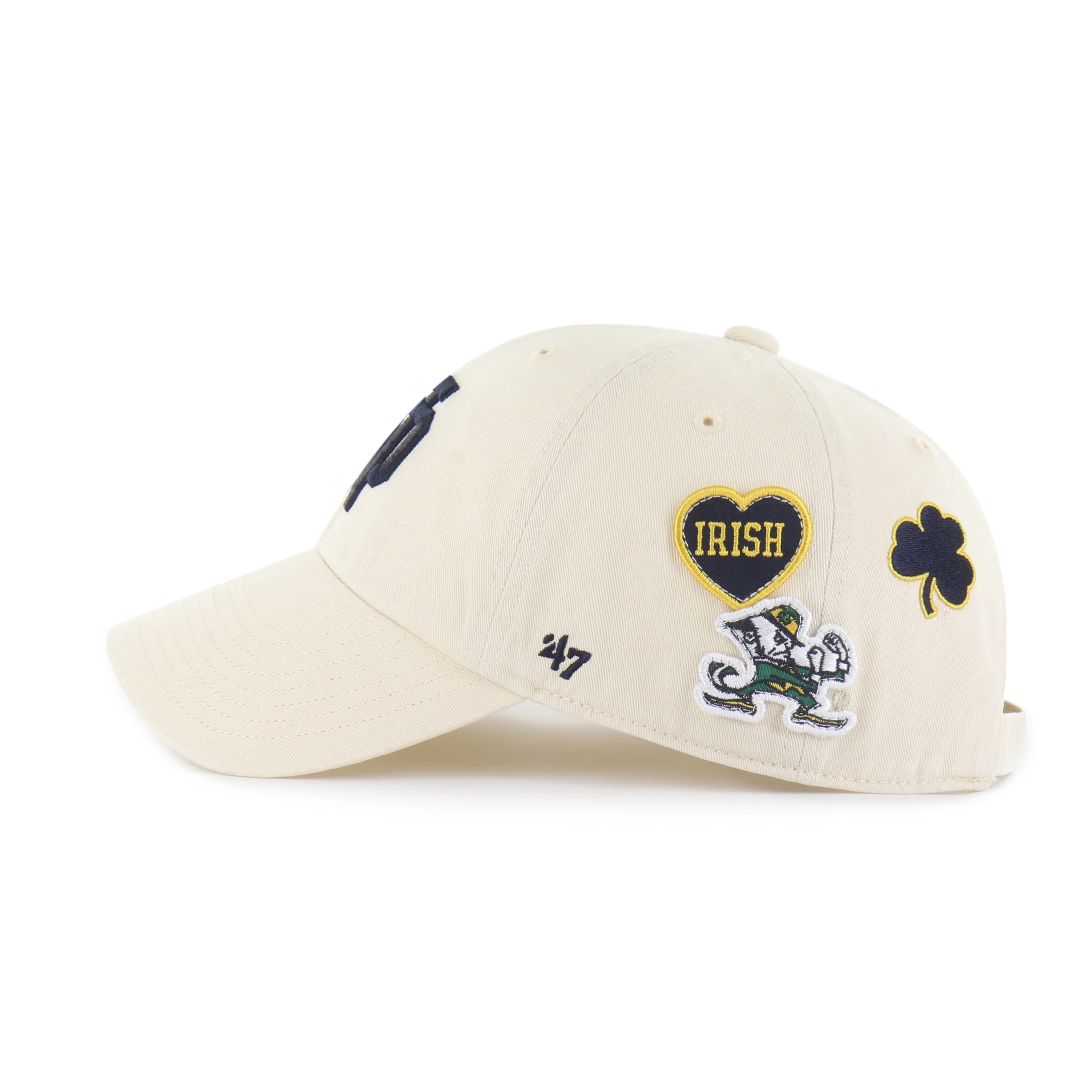 NOTRE DAME FIGHTING IRISH BADGES '47 CLEAN UP - Image 2