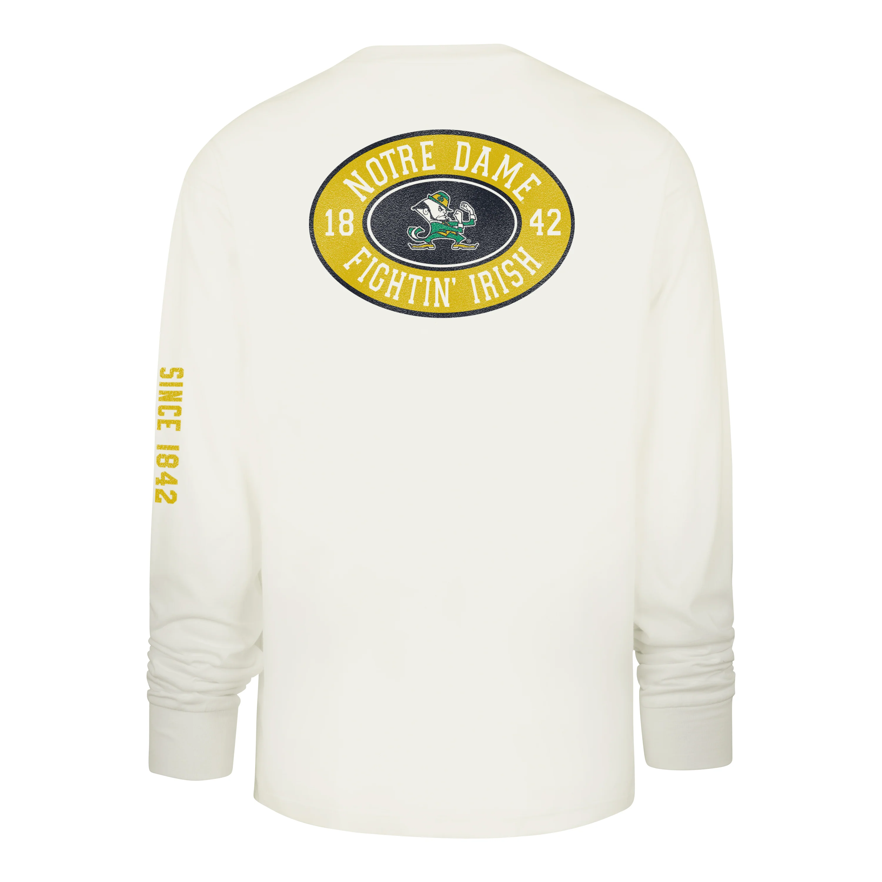 NOTRE DAME FIGHTING IRISH TIDE SWEEP MONTAUK '47 FOUNDATION LONG SLEEVE TEE - Image 2