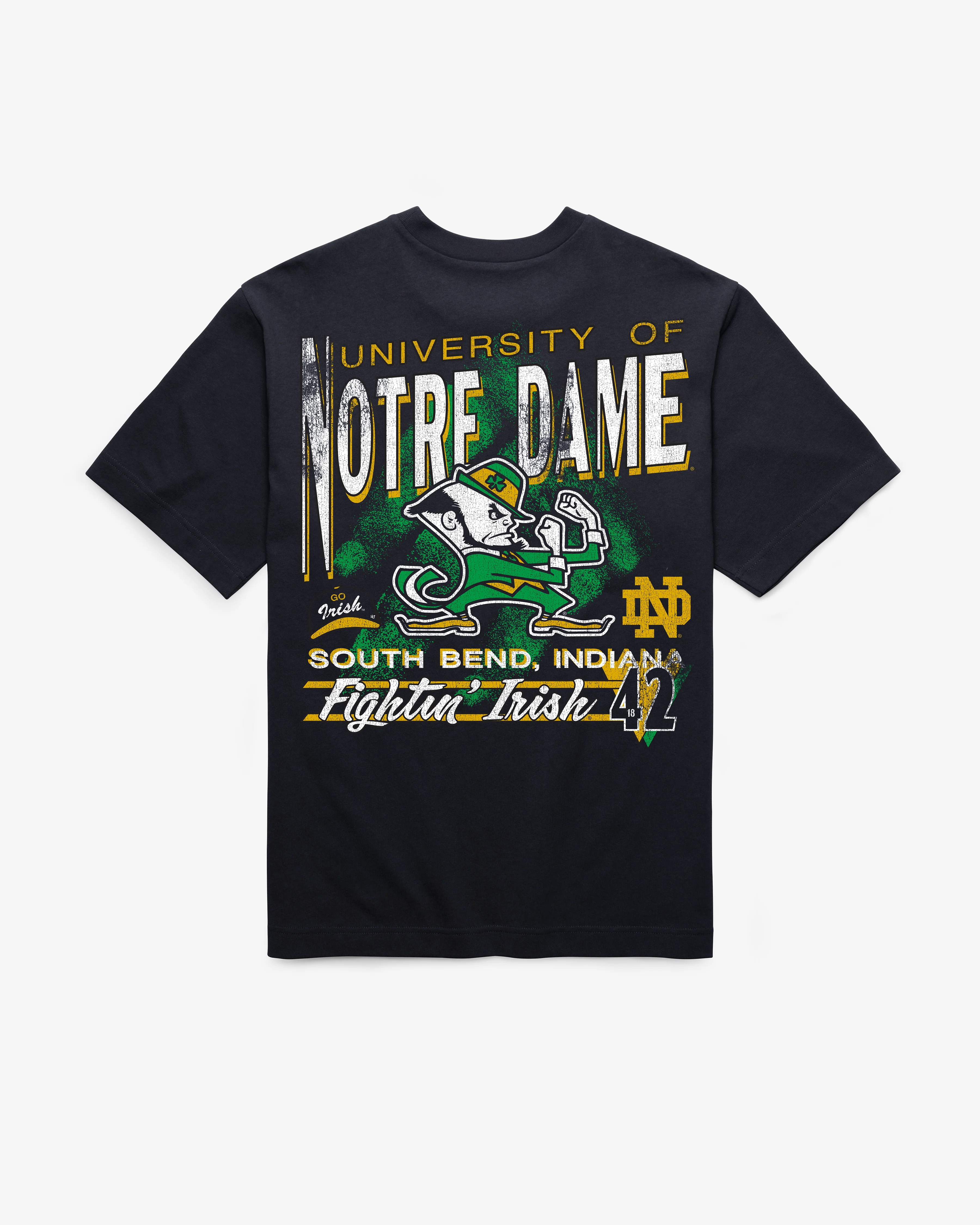 NOTRE DAME FIGHTING IRISH UNDER BAR '47 FOUNDATION TEE - Image 2