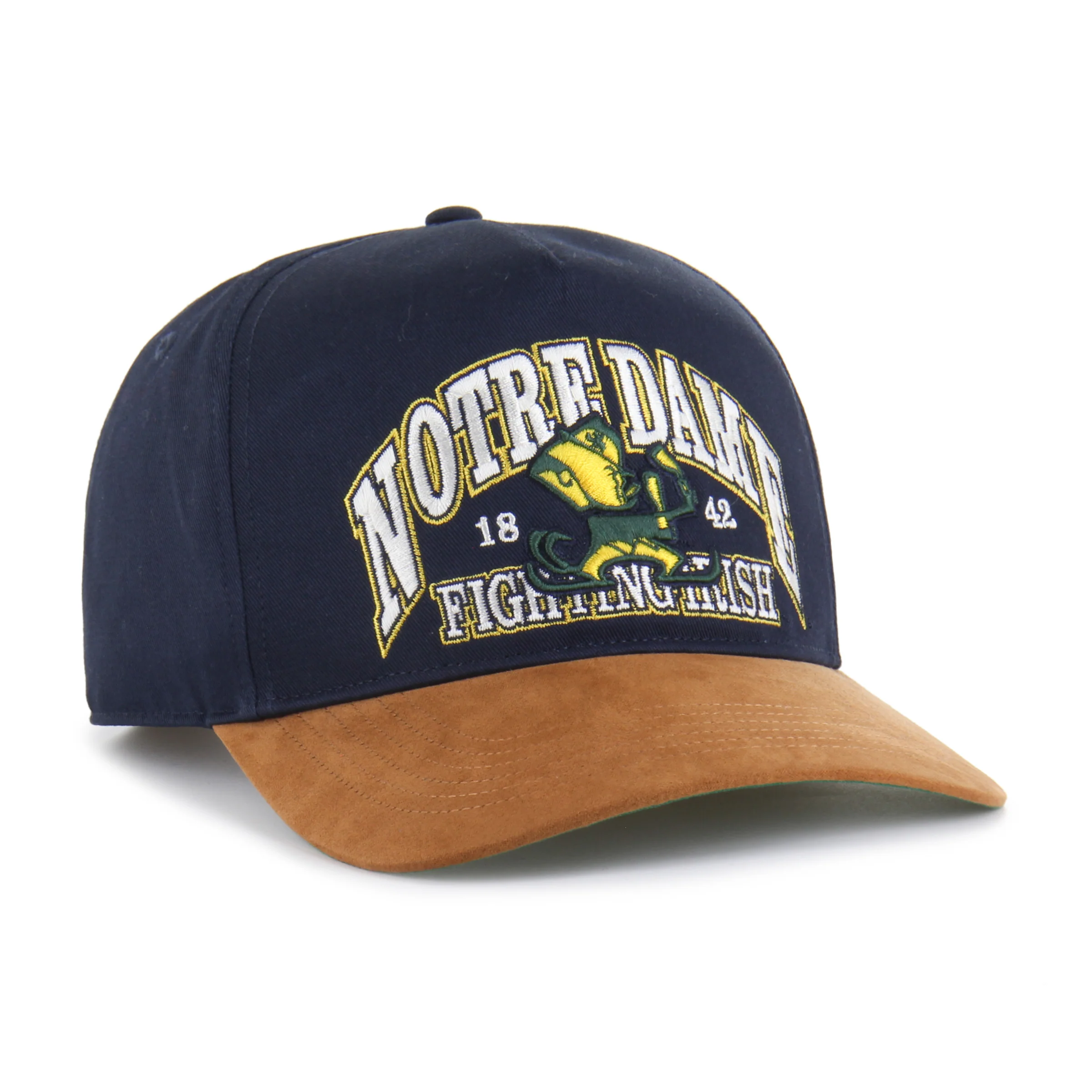 NOTRE DAME FIGHTING IRISH VINTAGE BREAK WOOD SUEDE '47 HITCH - Image 4