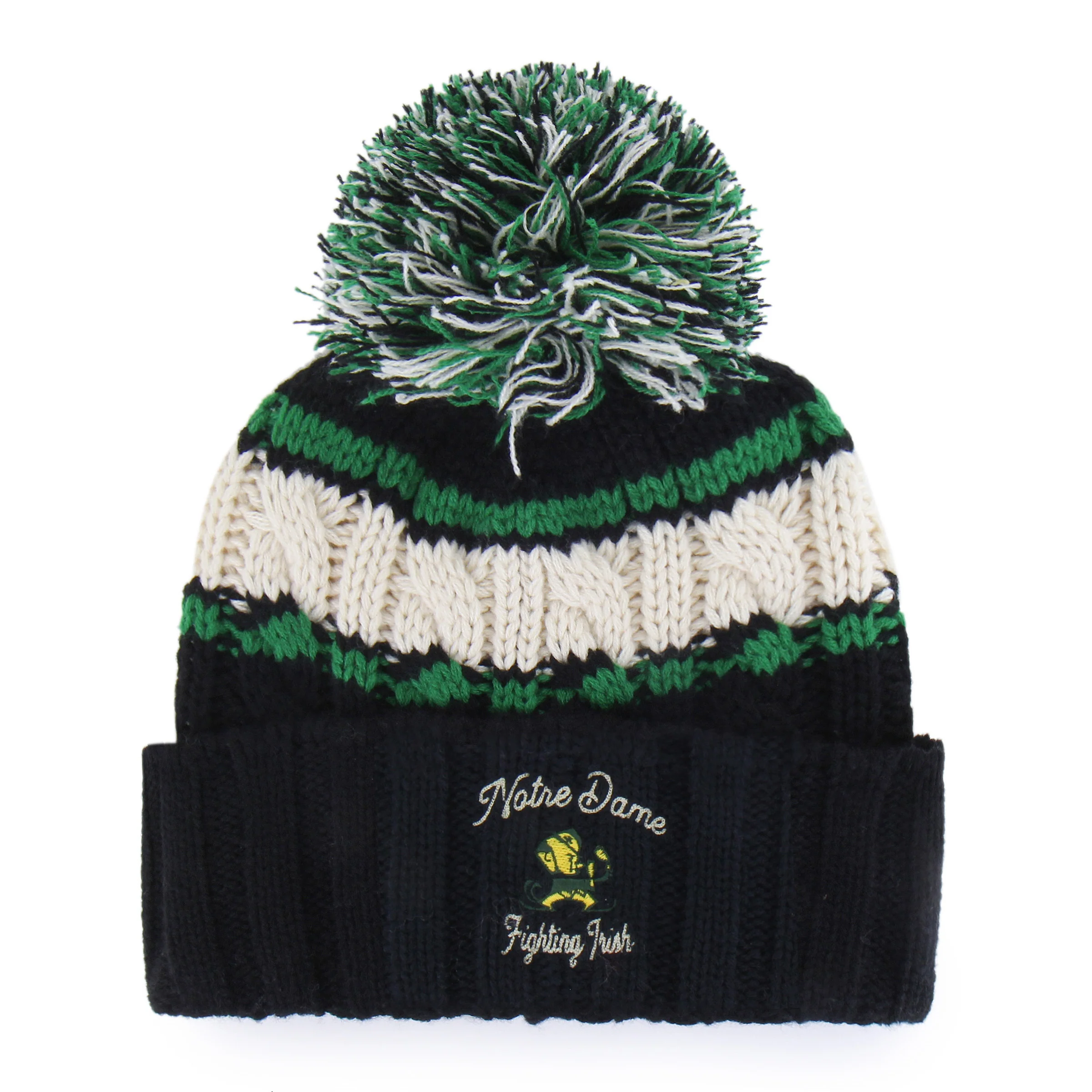 NOTRE DAME FIGHTIN IRISH VINTAGE EMMA '47 CUFF KNIT WOMENS - Image 2