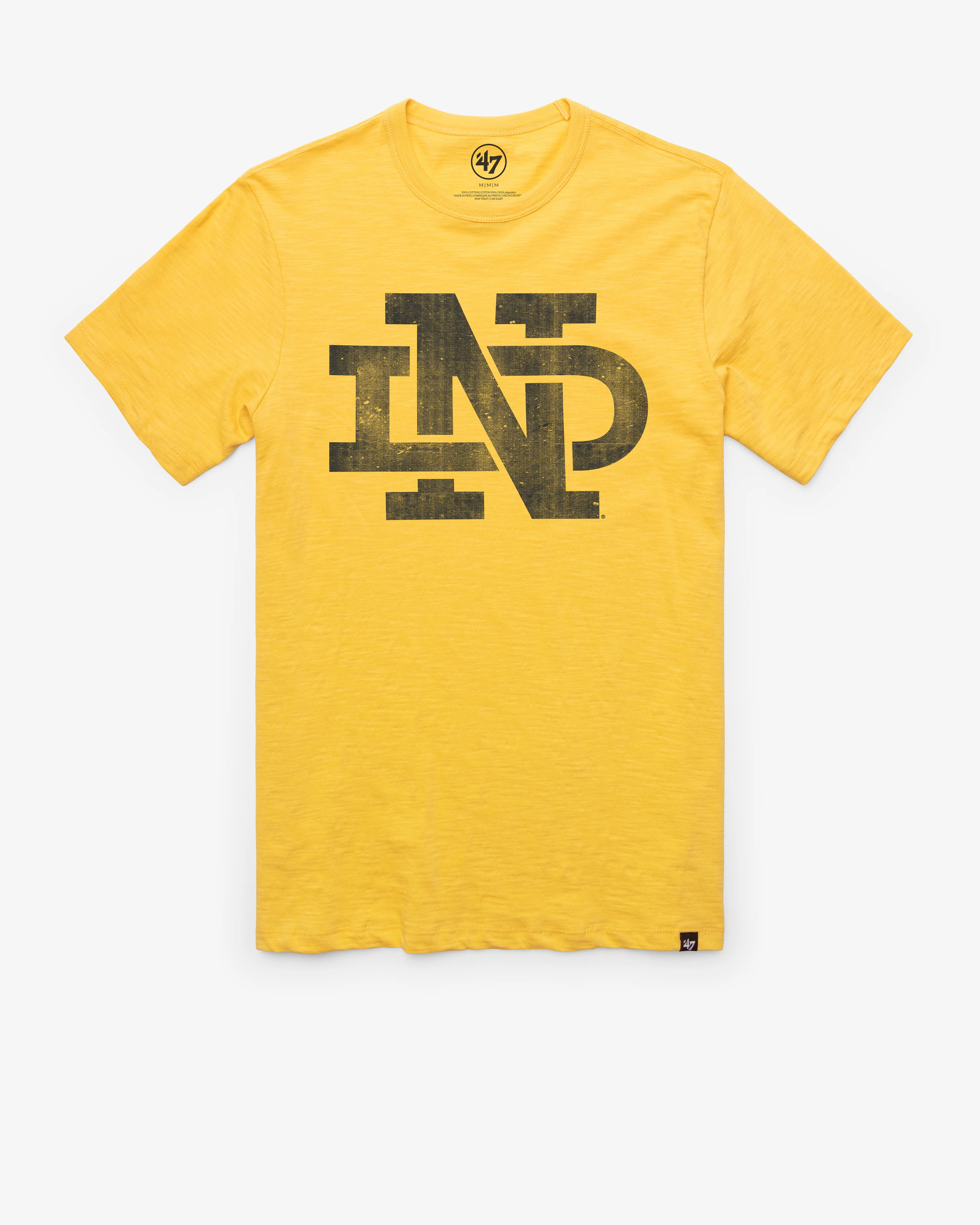 NOTRE DAME FIGHTING IRISH VINTAGE GRIT '47 SCRUM TEE