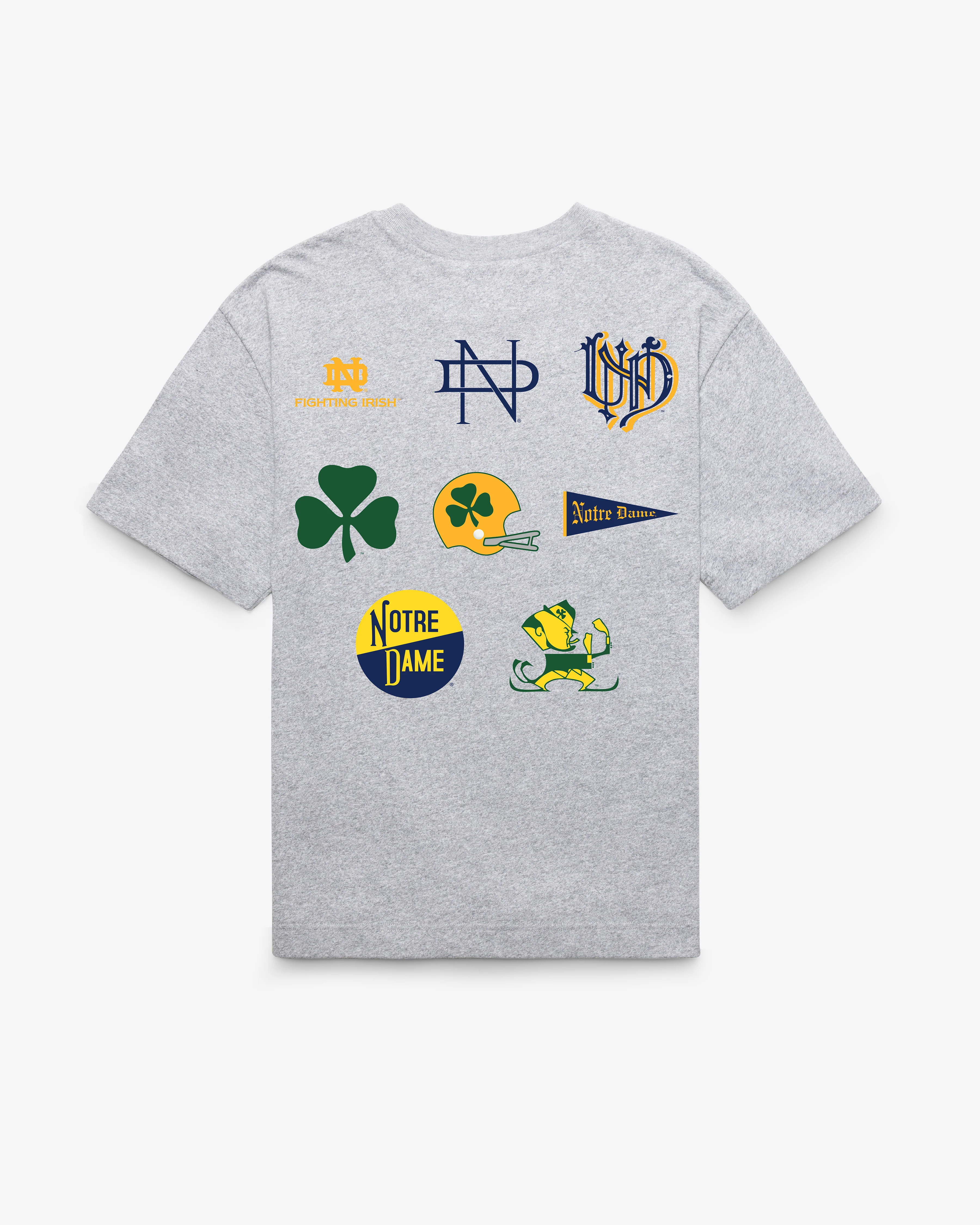 NOTRE DAME FIGHTING IRISH VINTAGE HISTORY LOCK '47 FOUNDATION TEE - Image 3