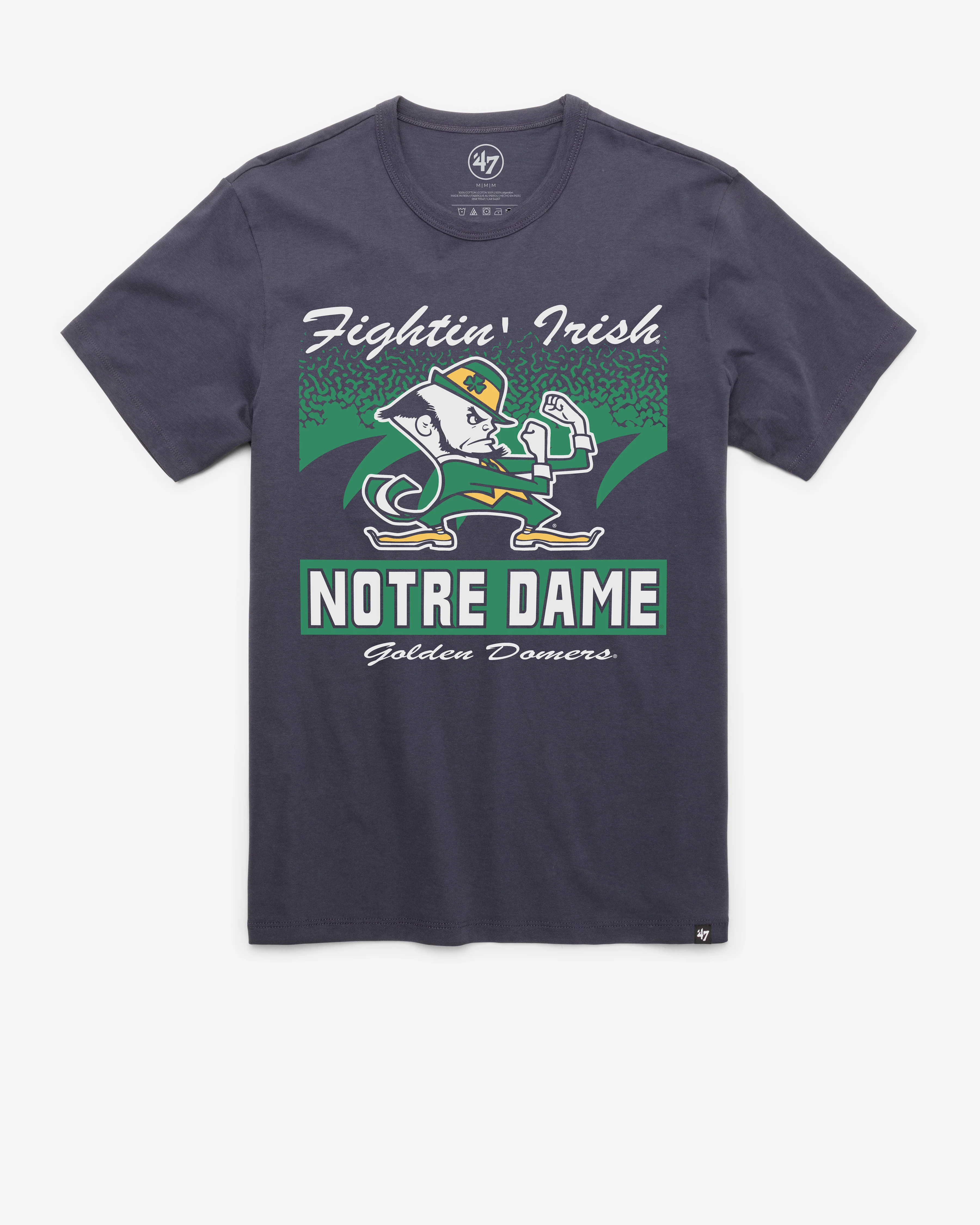 NOTRE DAME FIGHTIN IRISH WAVER '47 FRANKLIN TEE