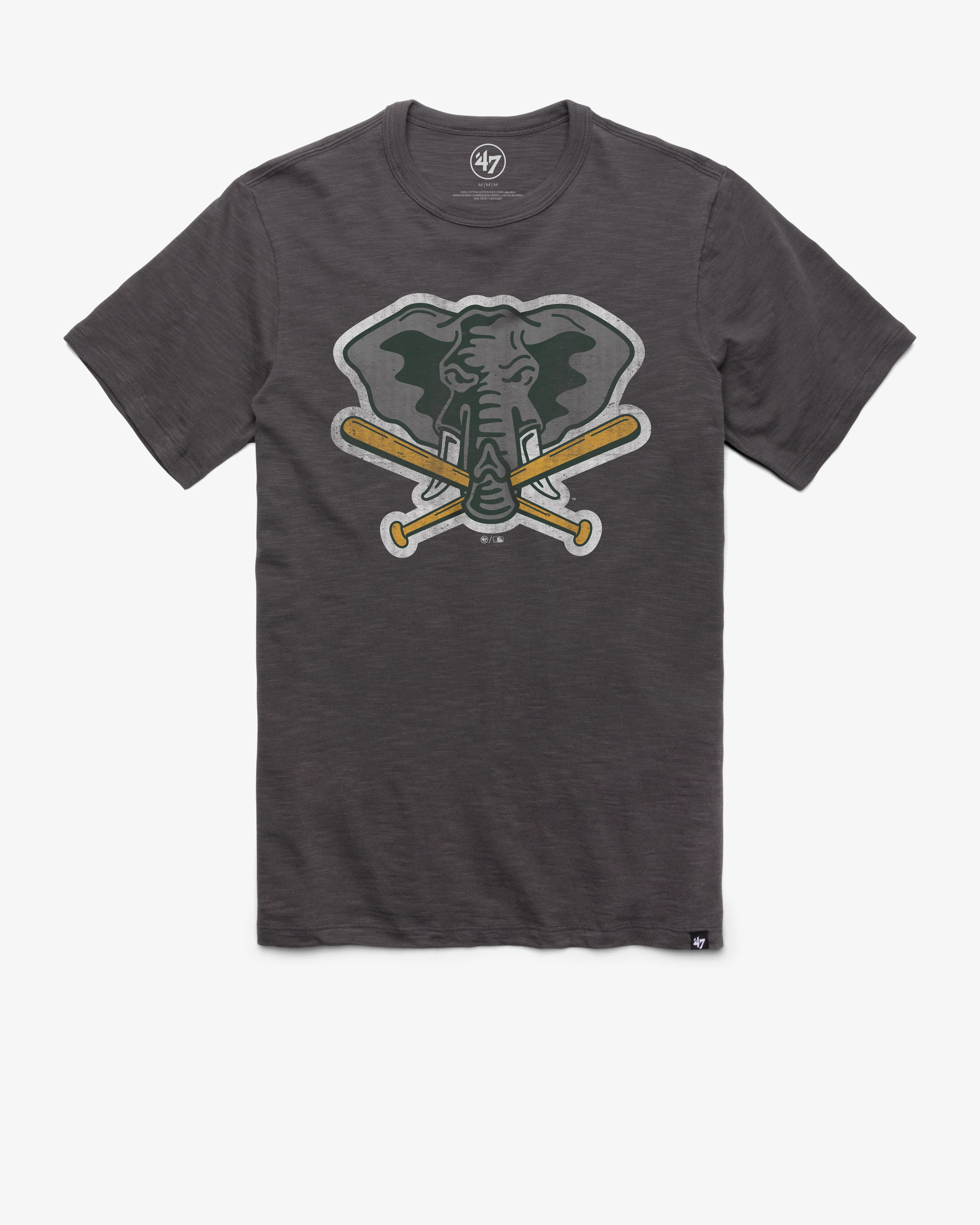 ATHLETICS BASEBALL COOPERSTOWN GRIT '47 SCRUM TEE