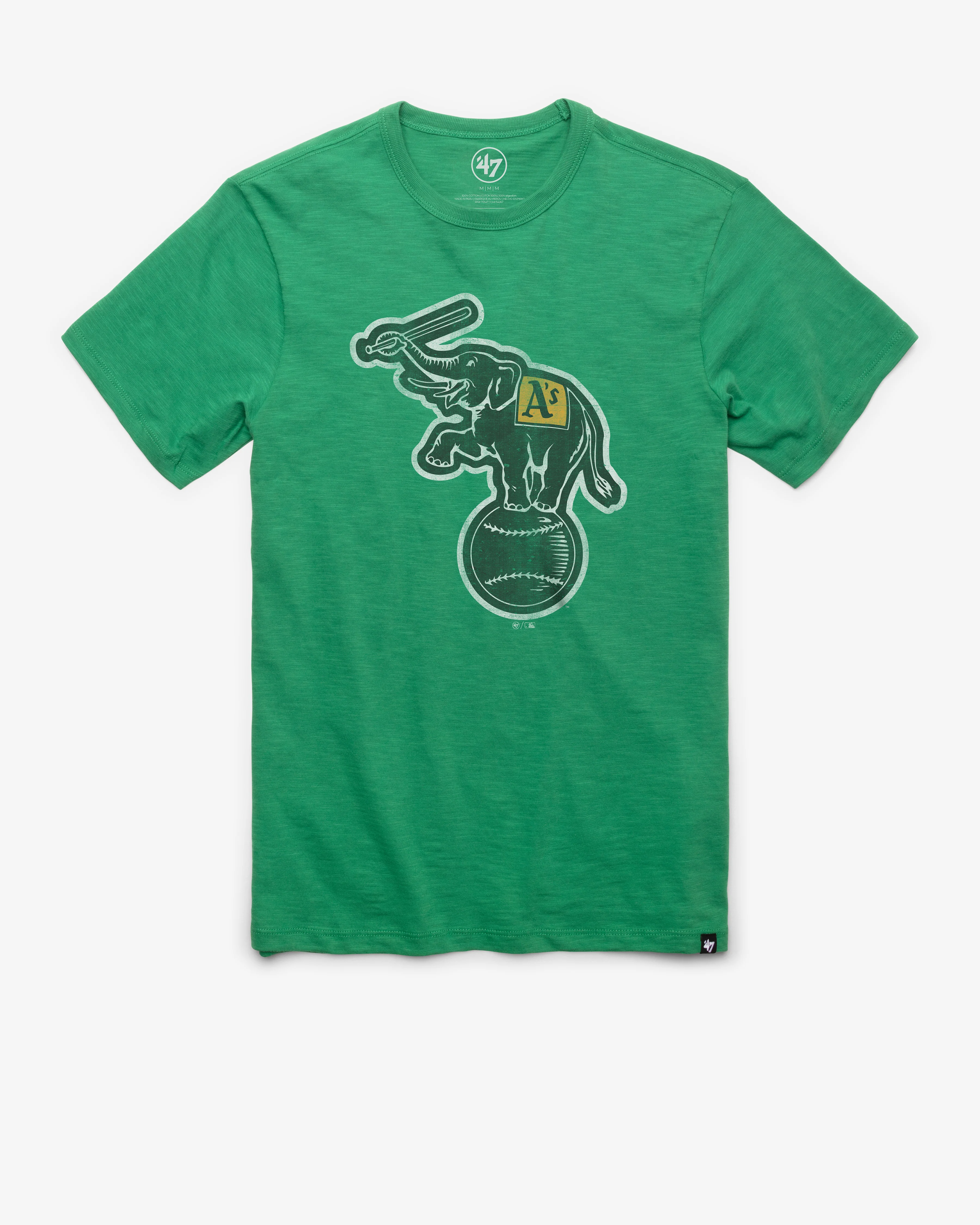 ATHLETICS BASEBALL COOPERSTOWN GRIT '47 SCRUM TEE