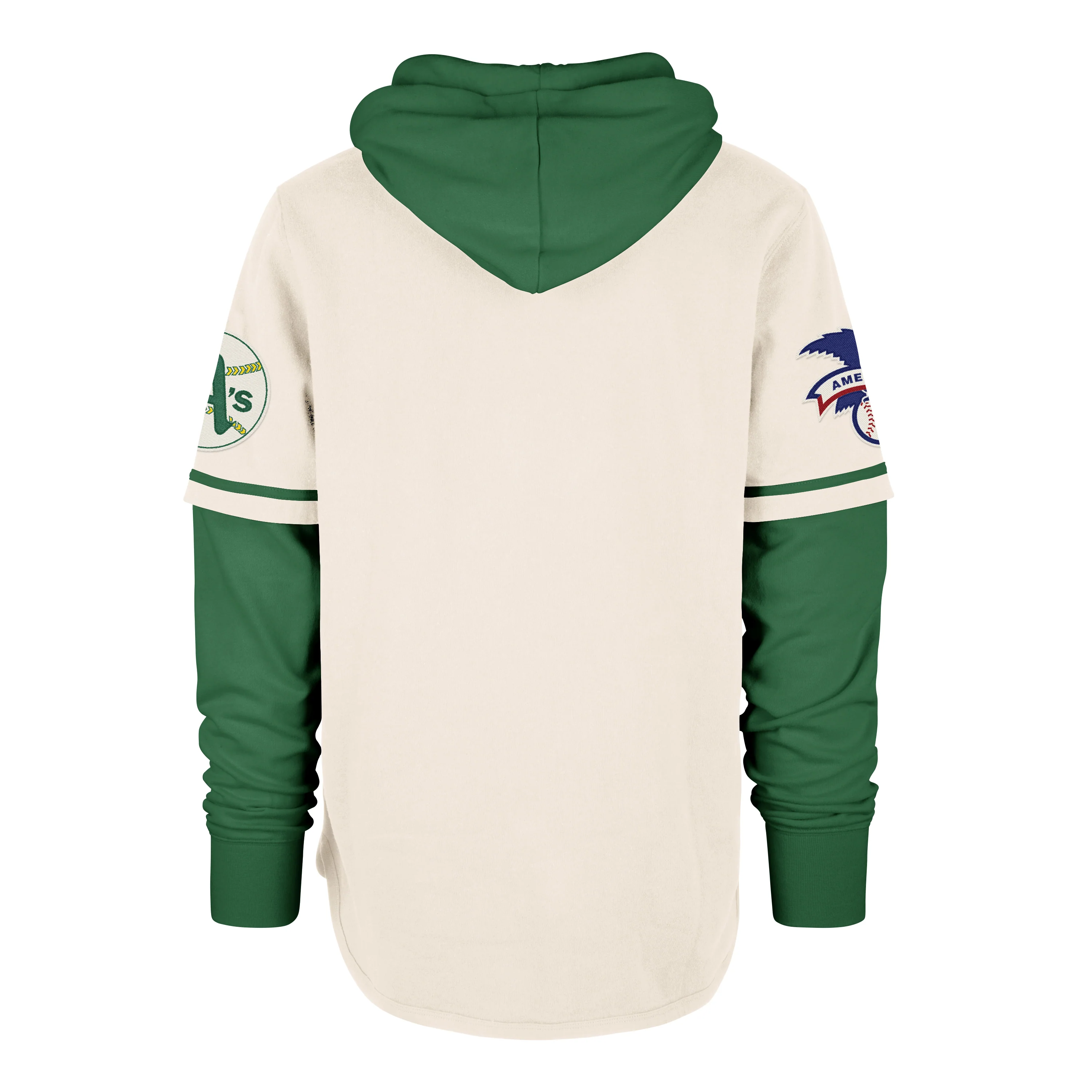 ATHLETICS BASEBALL COOPERSTOWN TRIFECTA '47 SHORTSTOP PULLOVER HOOD - Image 2