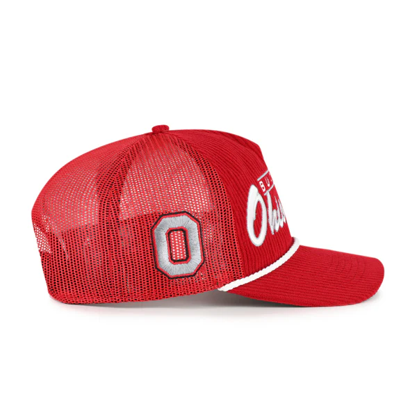 OHIO STATE BUCKEYES DOUBLE HEADER MESH '47 HITCH RF RELAXED FIT - Image 2