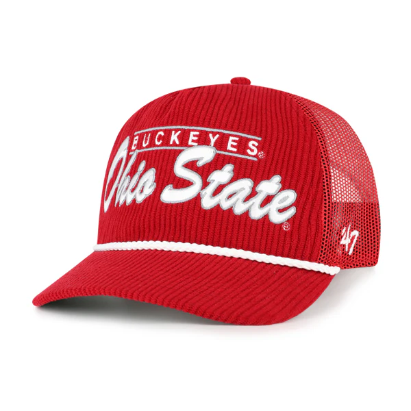 OHIO STATE BUCKEYES DOUBLE HEADER MESH '47 HITCH RF RELAXED FIT - Image 5