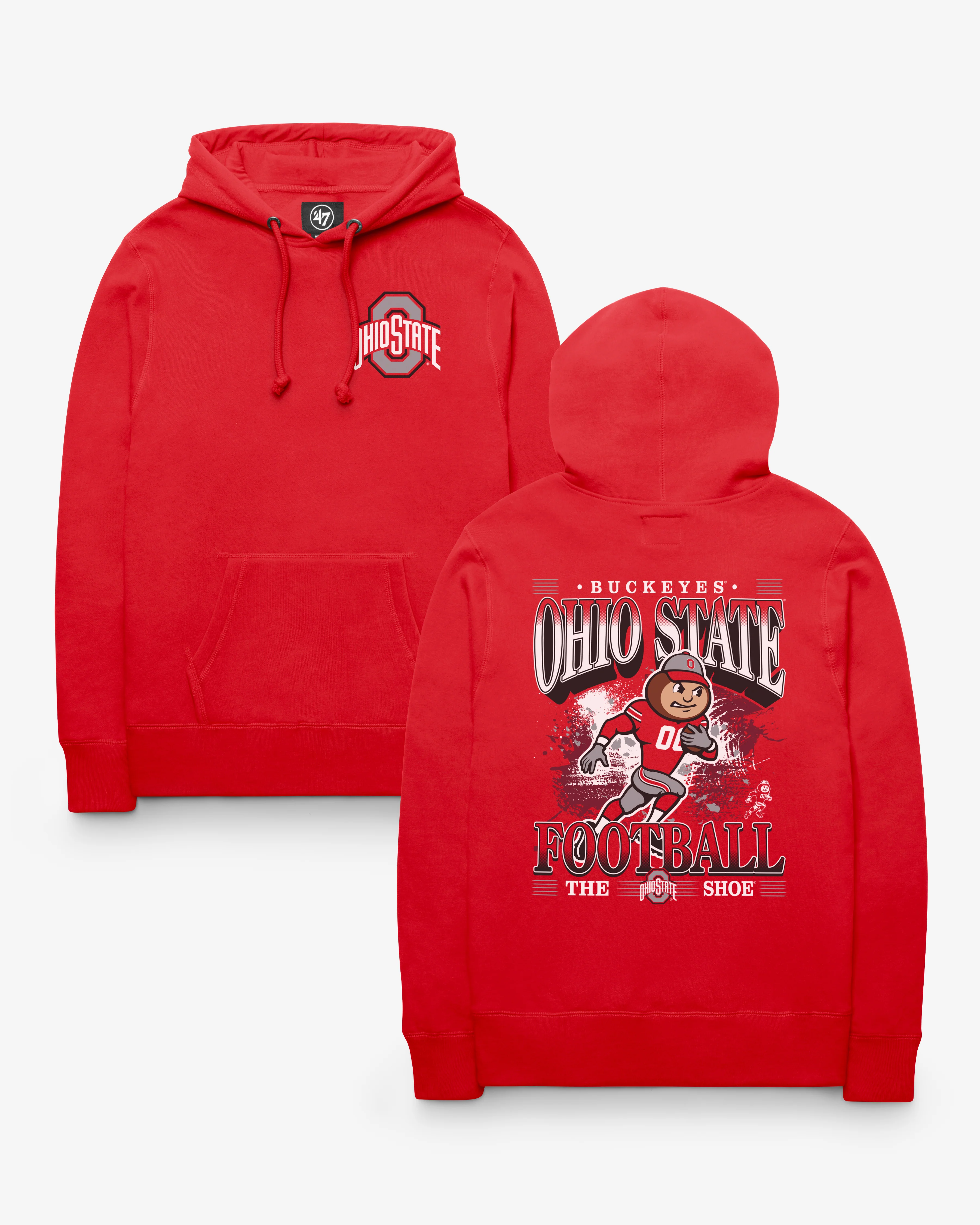 OHIO STATE BUCKEYES BACKER '47 HEADLINE HOOD