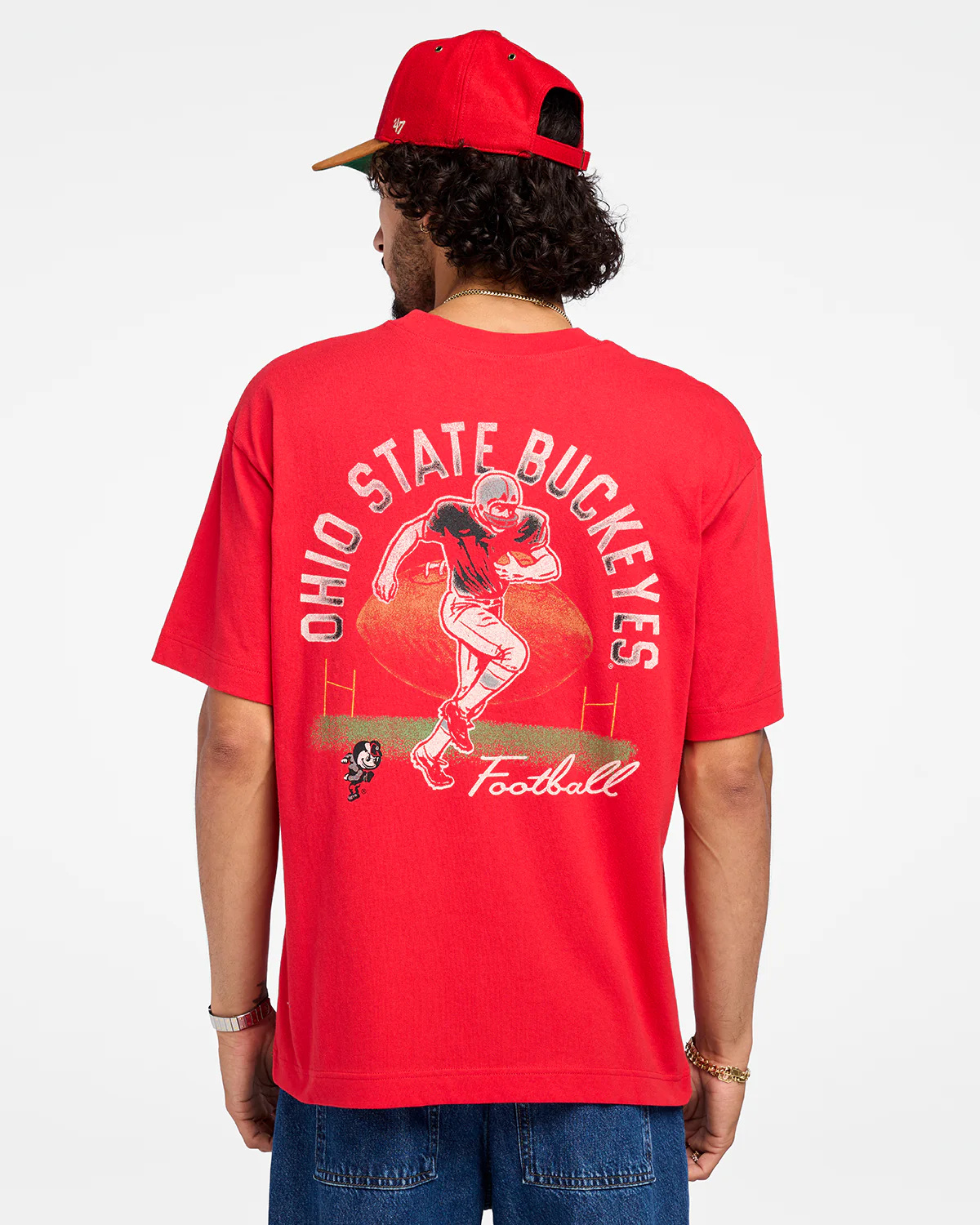 OHIO STATE BUCKEYES VINTAGE GAME ON '47 FOUNDATION TEE - Image 2