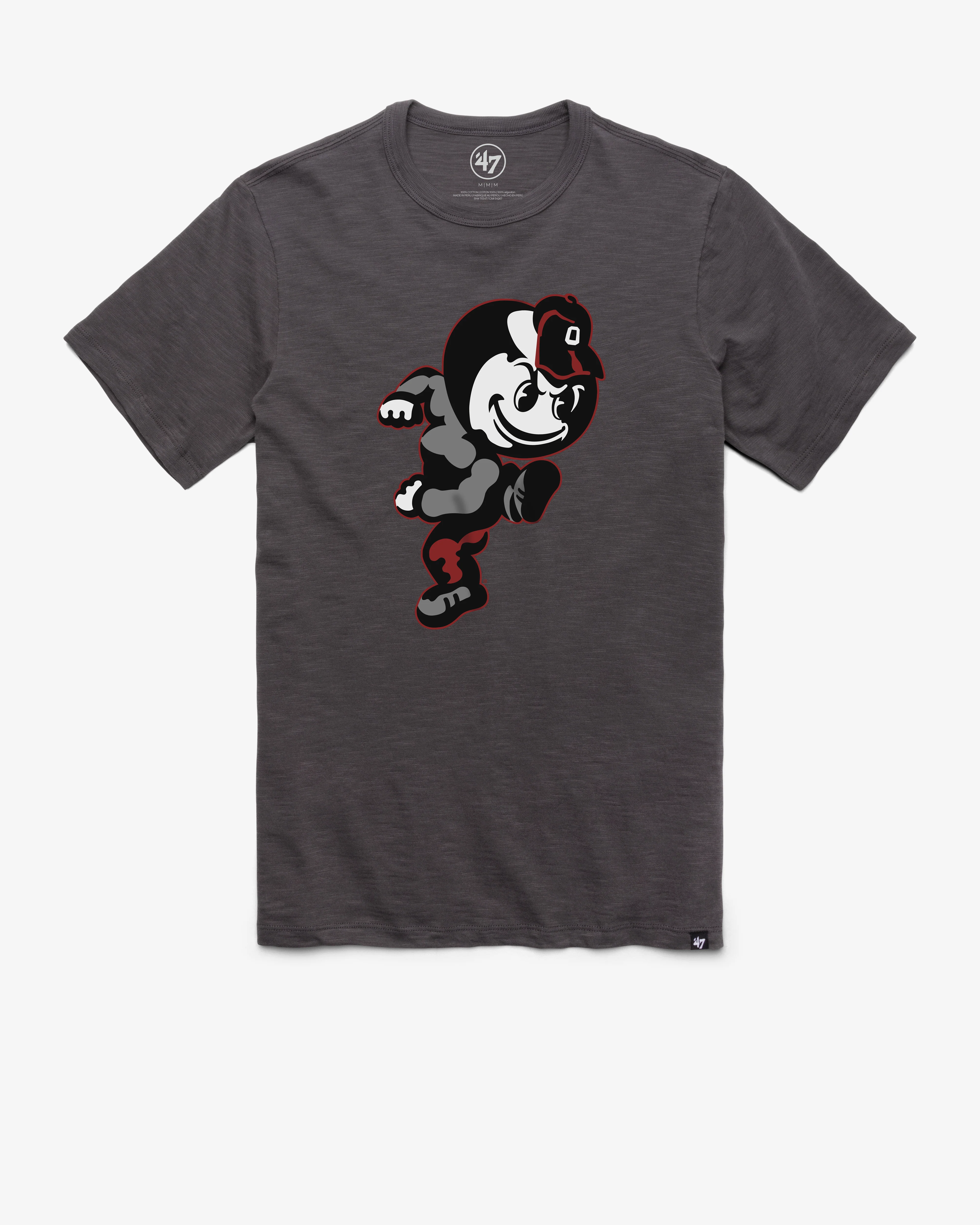 OHIO STATE BUCKEYES VINTAGE GRIT '47 SCRUM TEE
