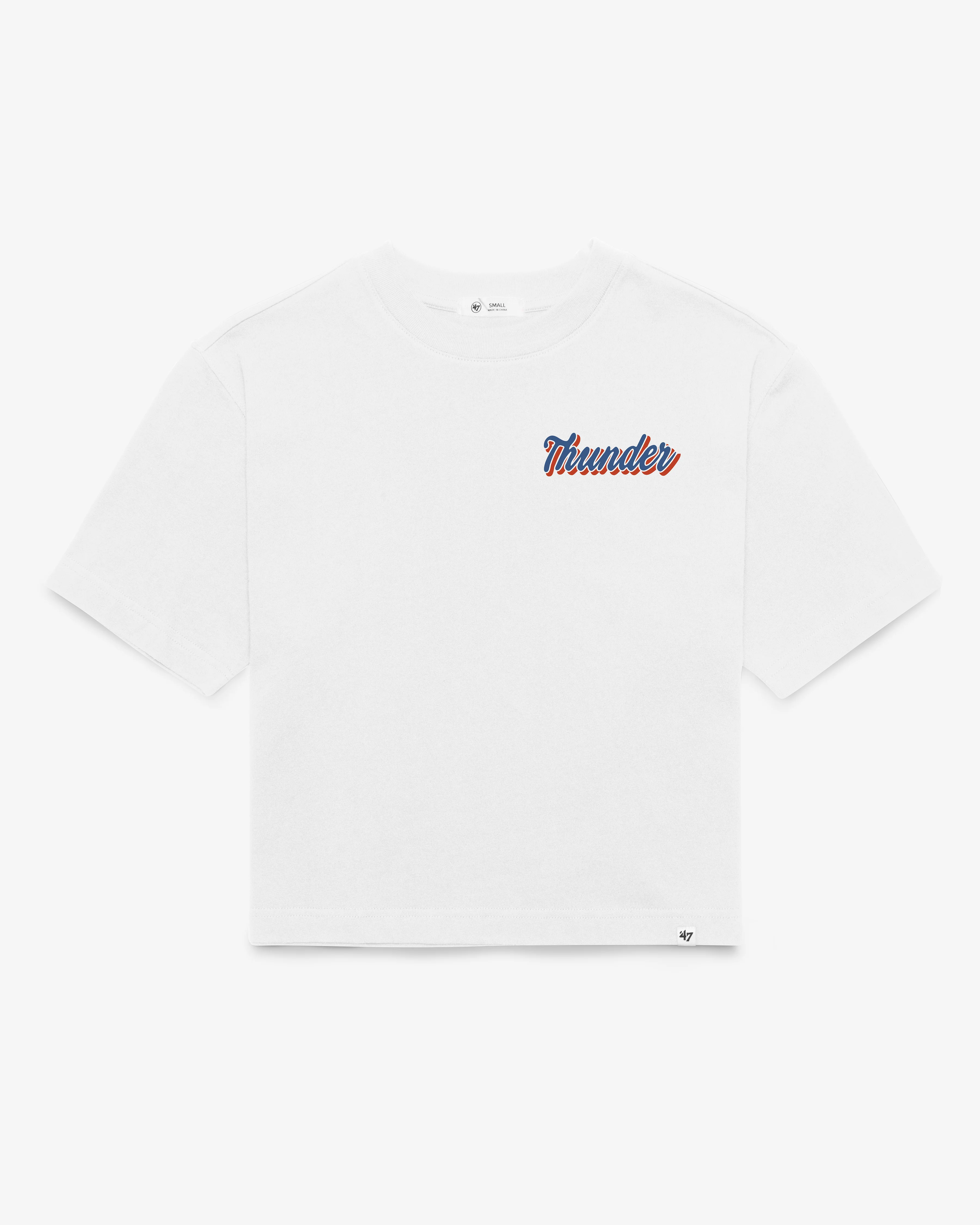 OKLAHOMA CITY THUNDER COLLAGE SCRIPT '47 REED CITY TEE WOMENS - Image 2