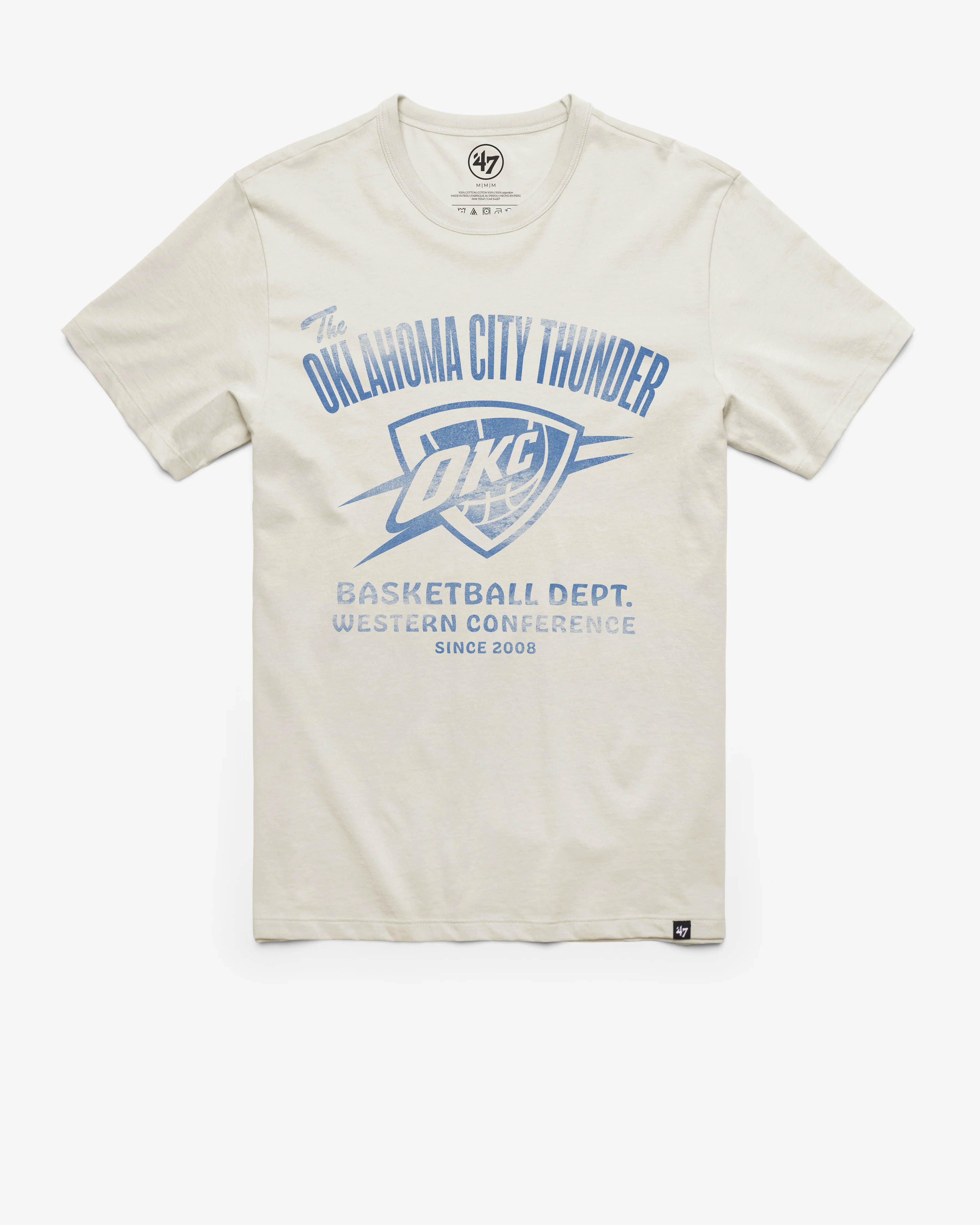 OKLAHOMA CITY THUNDER WIDE OPEN '47 FRANKLIN TEE