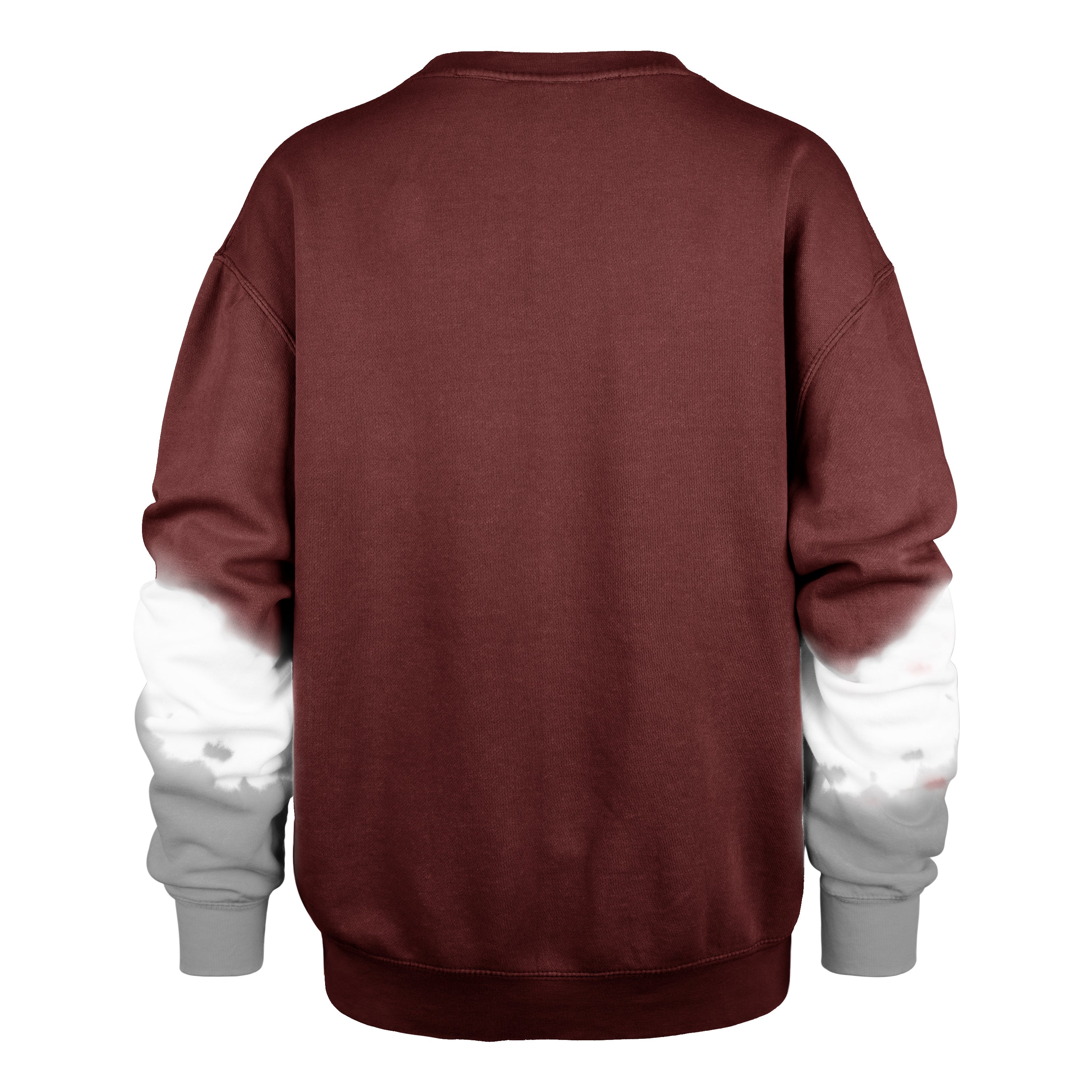 OKLAHOMA SOONERS SLEEVE DYE '47 BOYFRIEND CREW WOMENS - Image 2