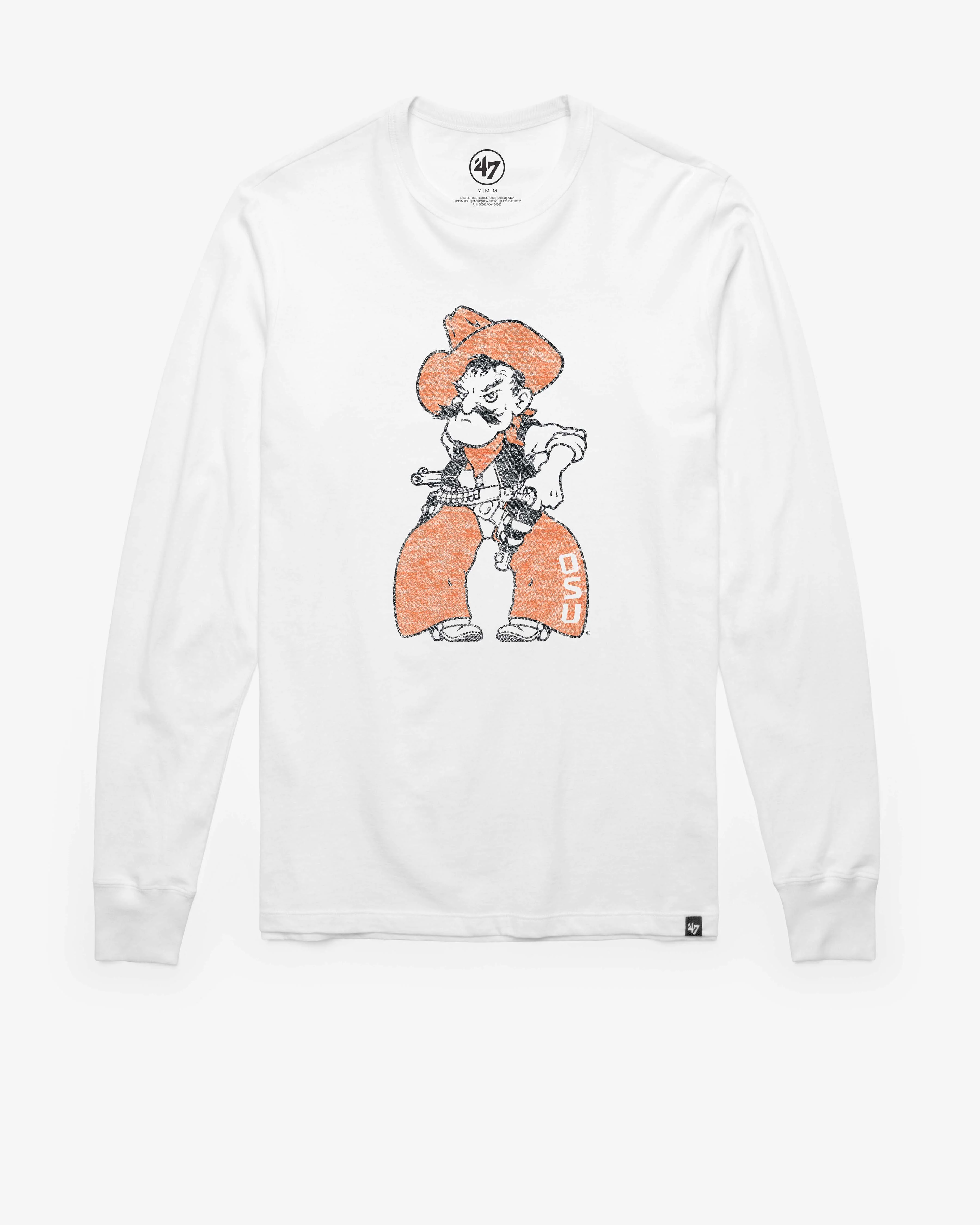 OKLAHOMA STATE COWBOYS PREMIER '47 FRANKLIN LONG SLEEVE TEE