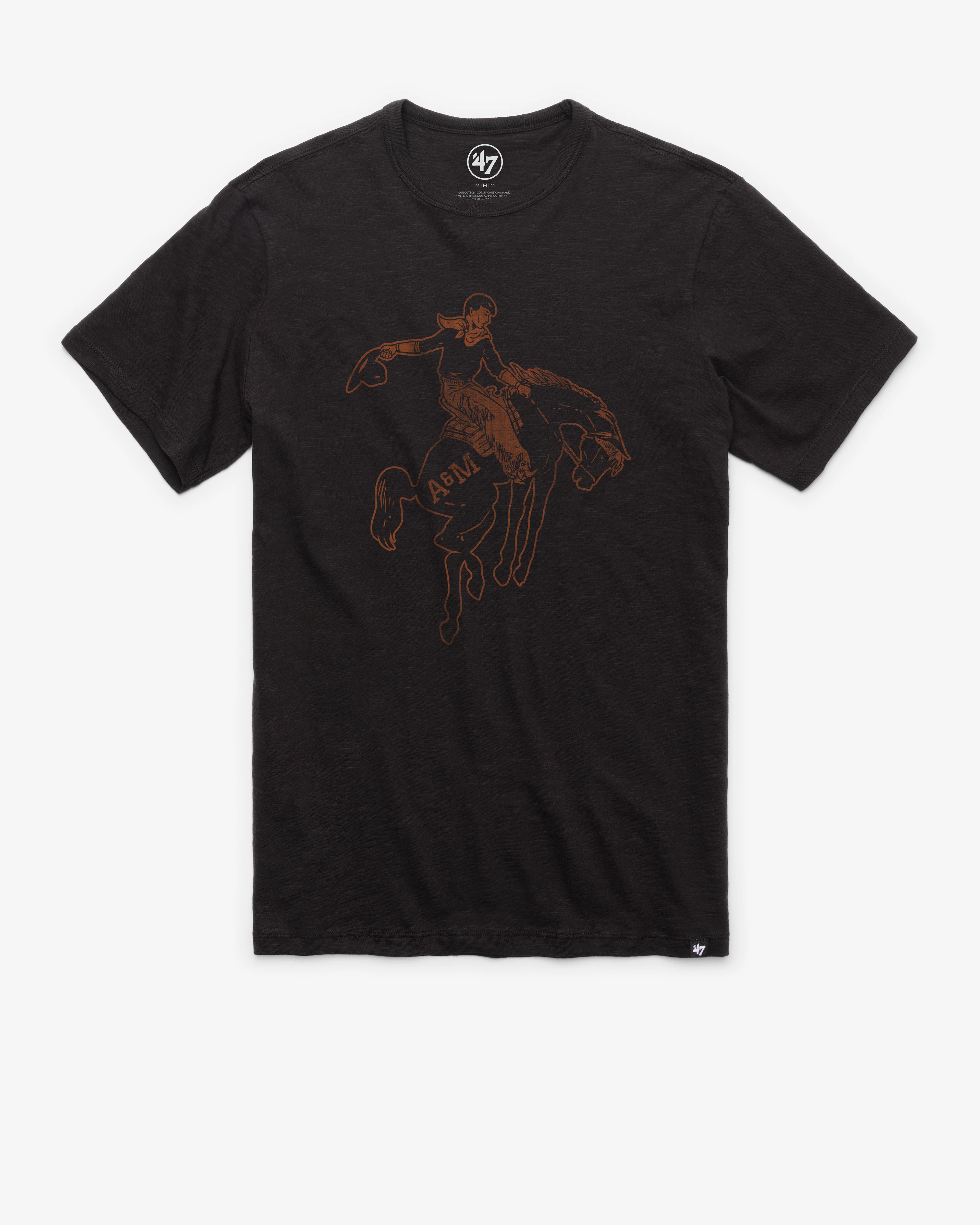 OKLAHOMA STATE COWBOYS VINTAGE GRIT '47 SCRUM TEE