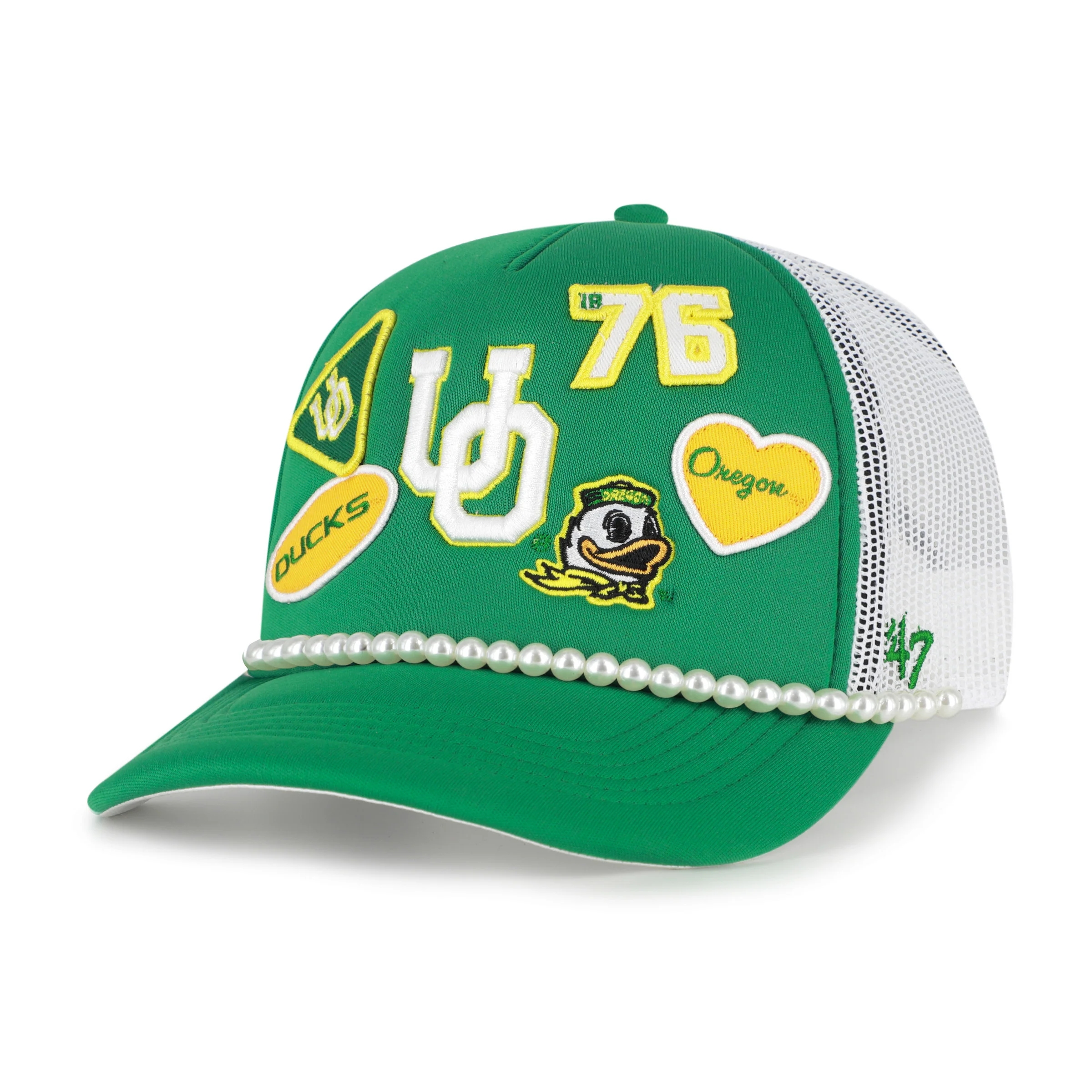 OREGON DUCKS RALLY ON '47 HITCH FM FOAM FRONT