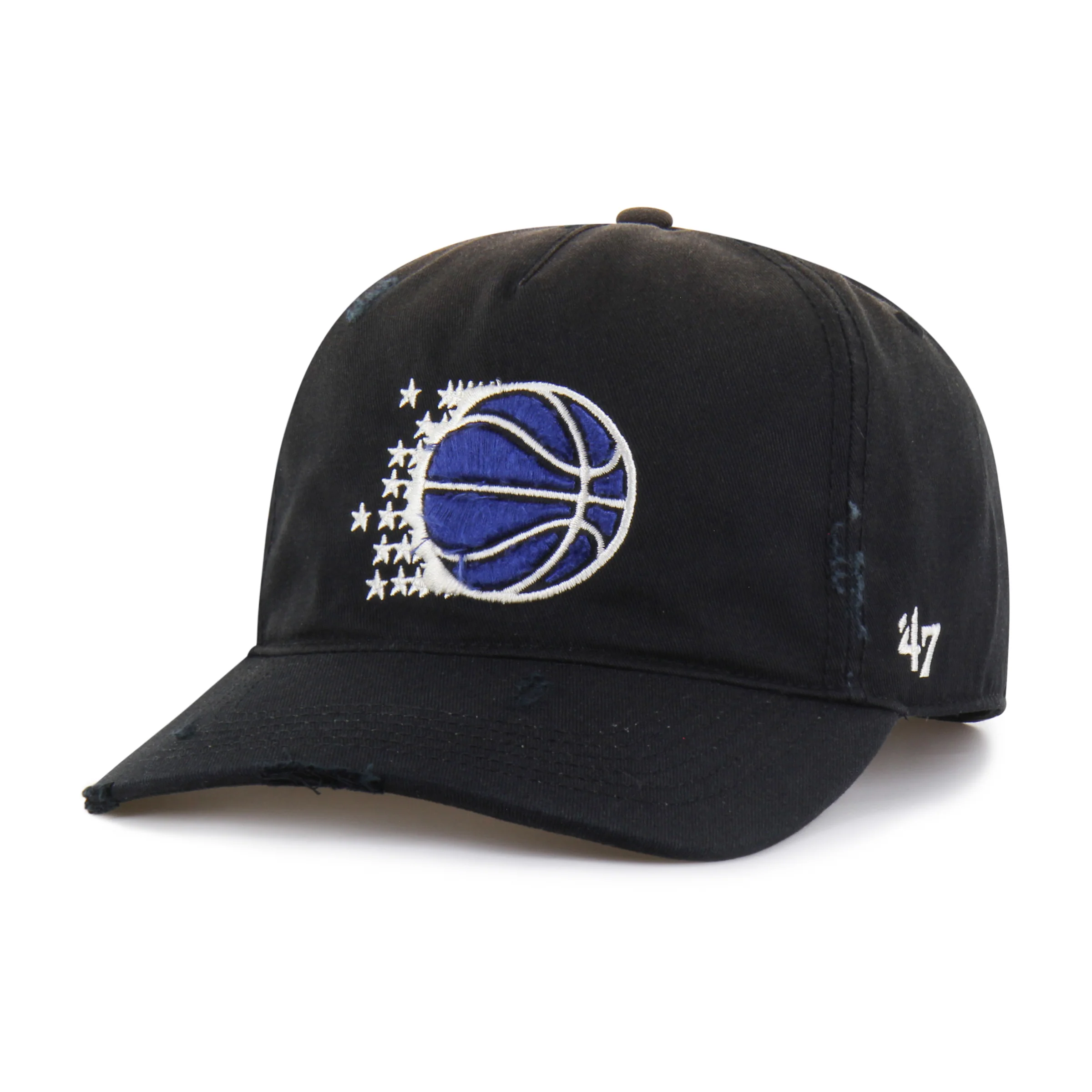 ORLANDO MAGIC HARDWOOD CLASSICS WORN '47 HITCH LC LOW CROWN - Image 4