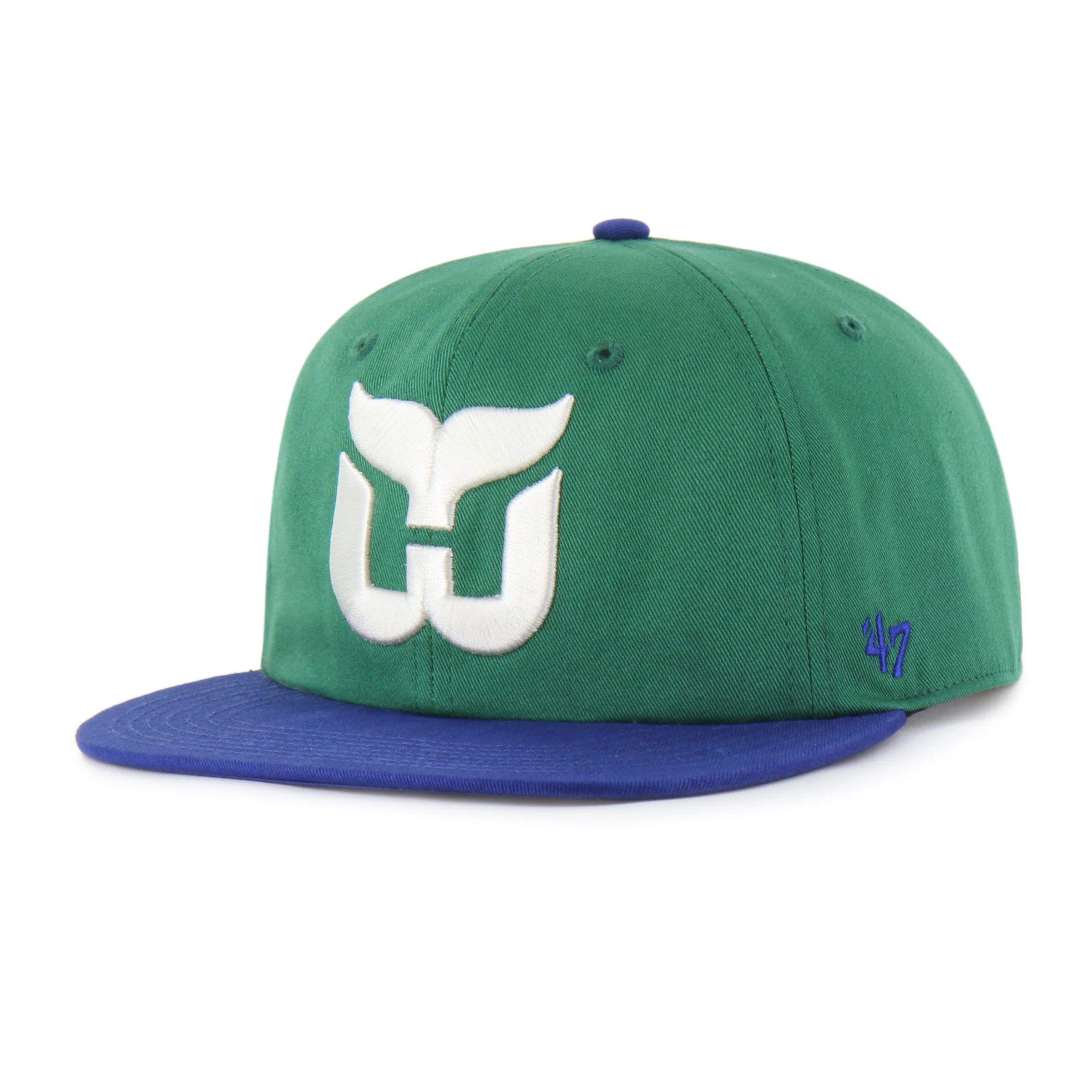 OLD TIME HOCKEY HARTFORD WHALERS VINTAGE DEBUT '47 CAPTAIN RL RELAXED FIT - Image 4