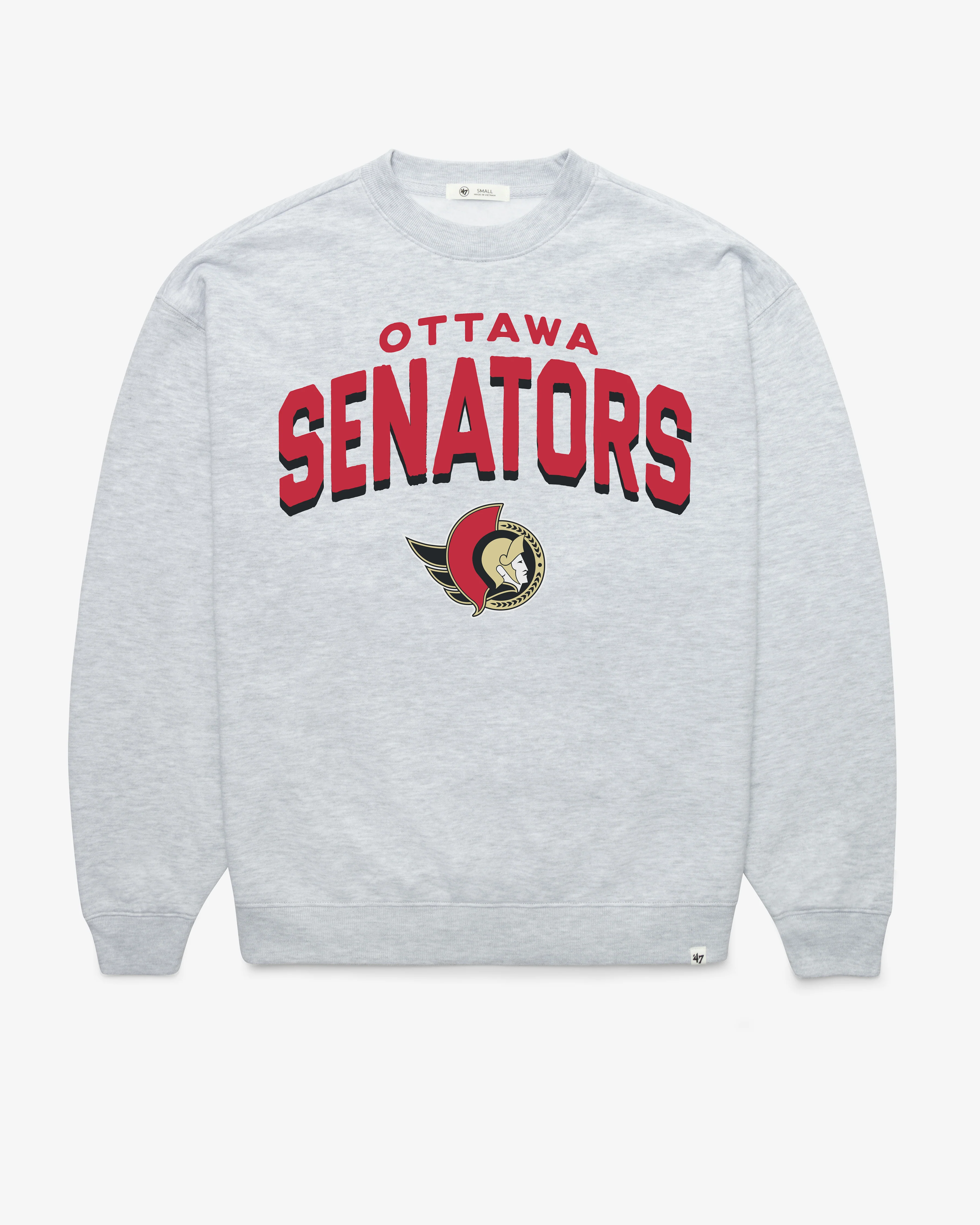 OTTAWA SENATORS CAMPUS ARCH CLOUD '47 OVERSIZED CREW WOMENS