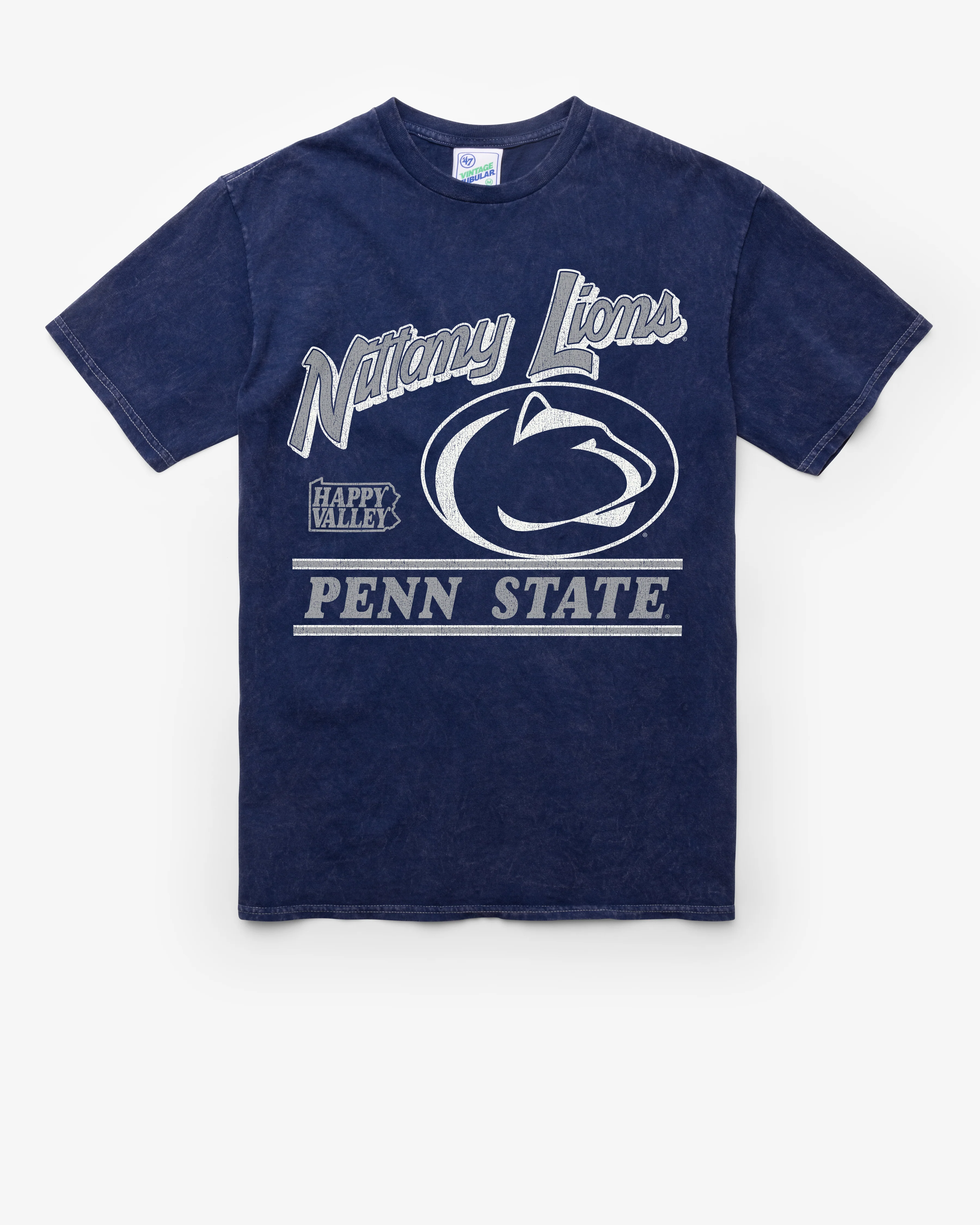 PENN STATE NITTANY LIONS FLY BY VINTAGE '47 TUBULAR TEE