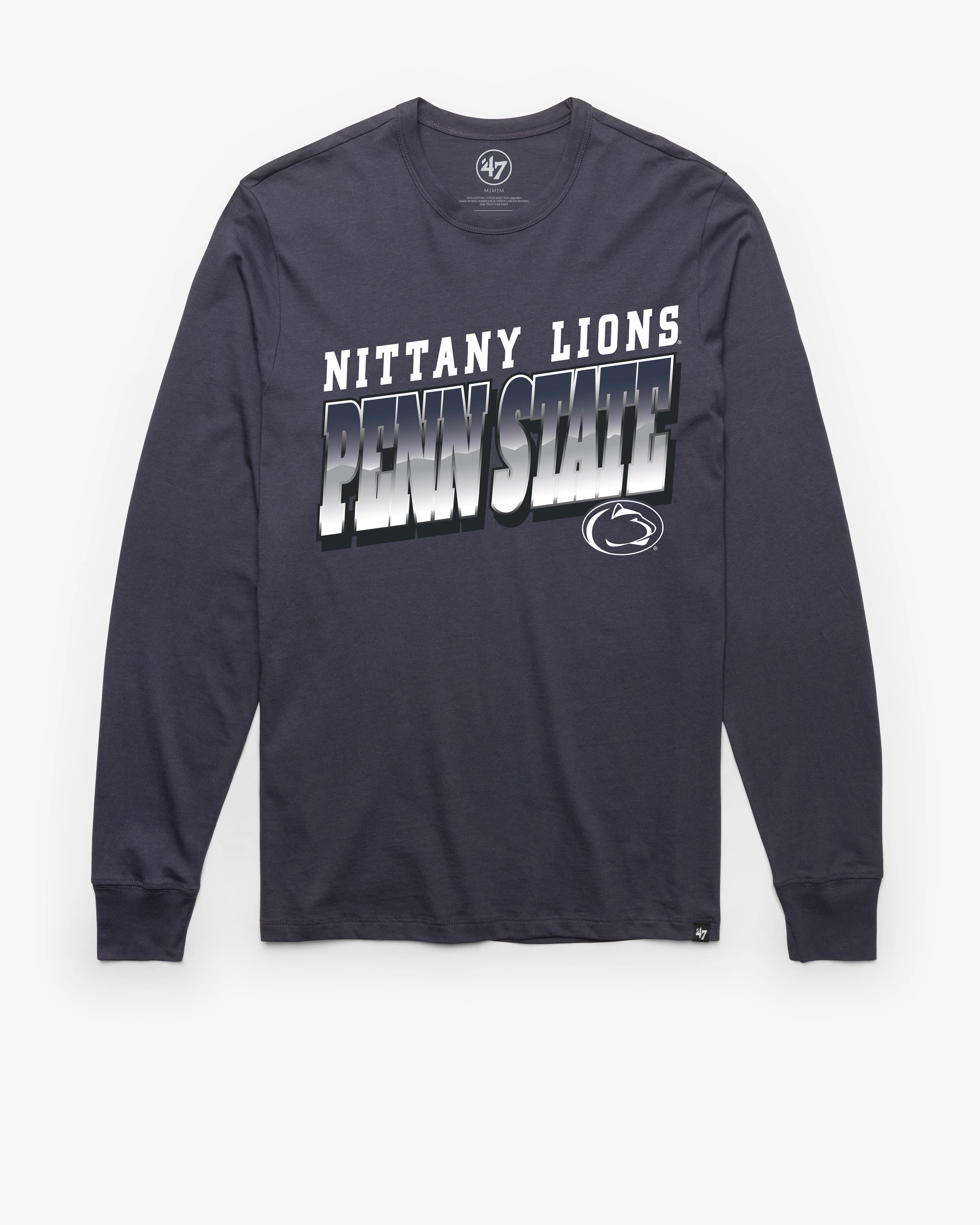 PENN STATE NITTANY LIONS POLISHED '47 FRANKLIN LONG SLEEVE TEE