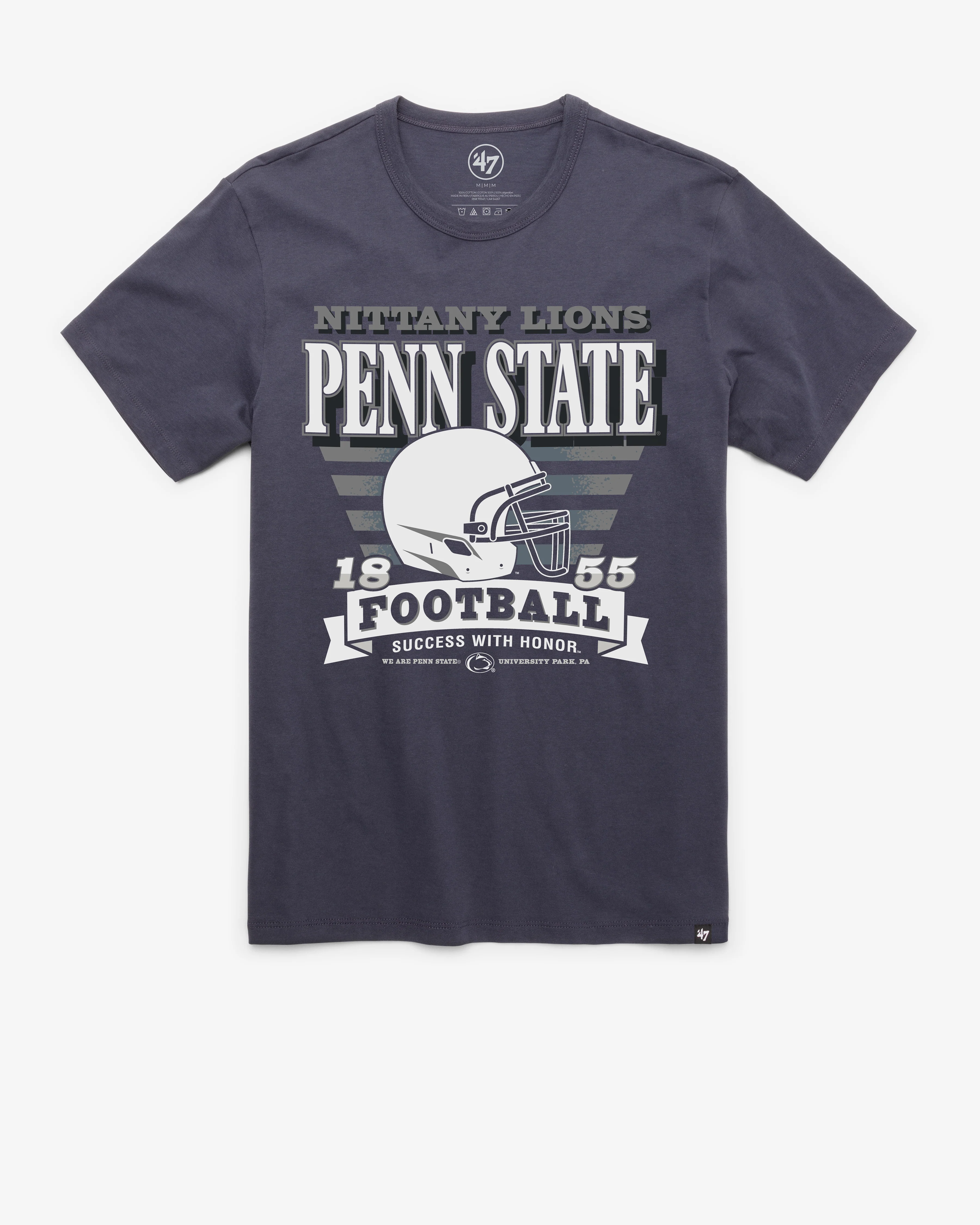 PENN STATE NITTANY LIONS STRIPE SPLASH '47 FRANKLIN TEE