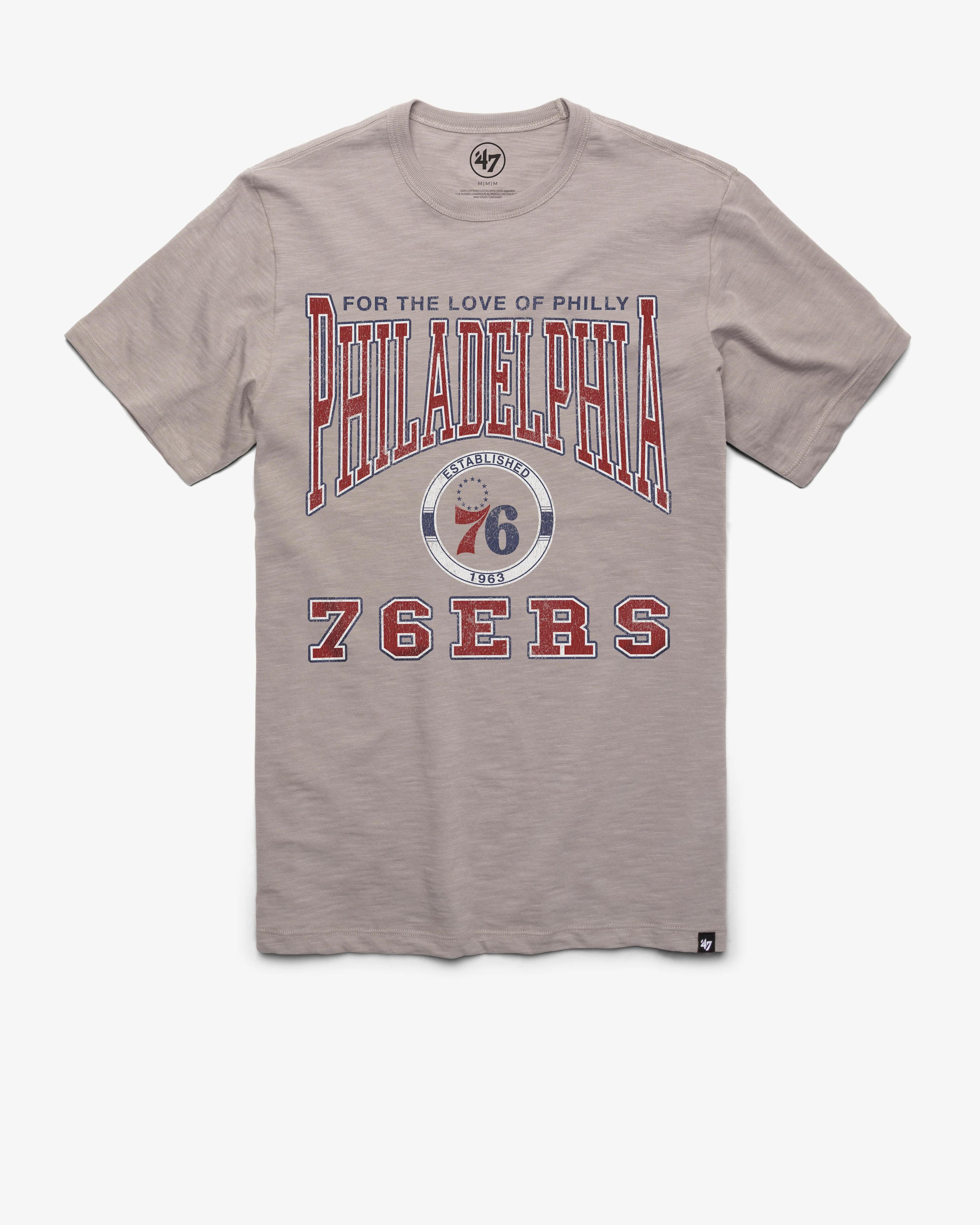 PHILADELPHIA 76ERS ALL OUT '47 SCRUM TEE