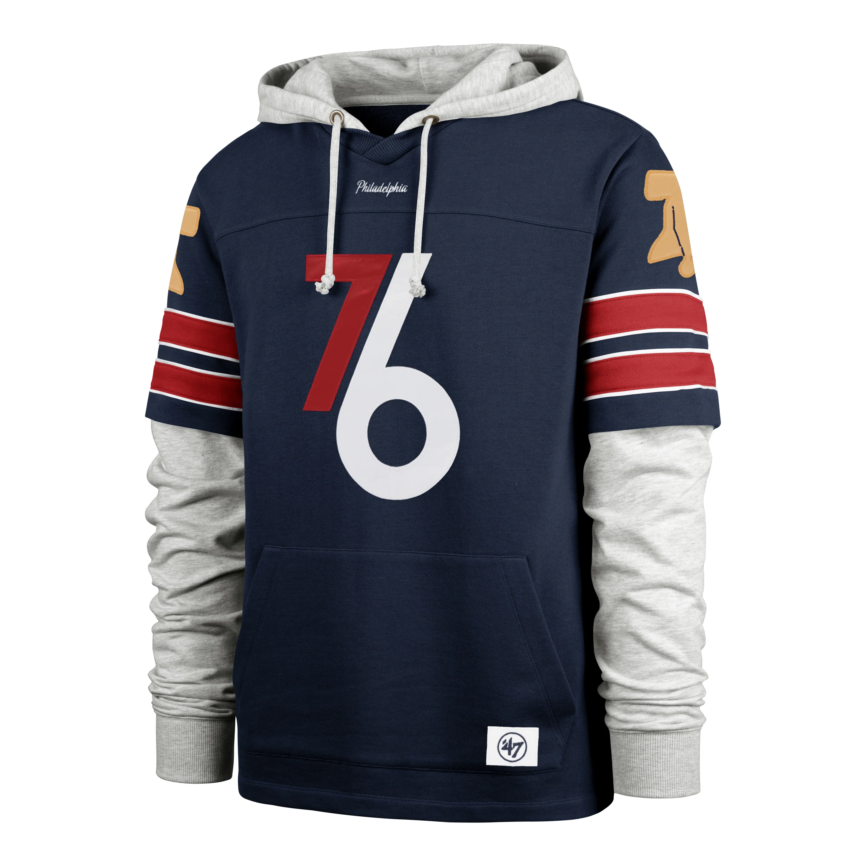 PHILADELPHIA 76ERS CITY EDITION HIGH POST '47 CORNERBACK LACER