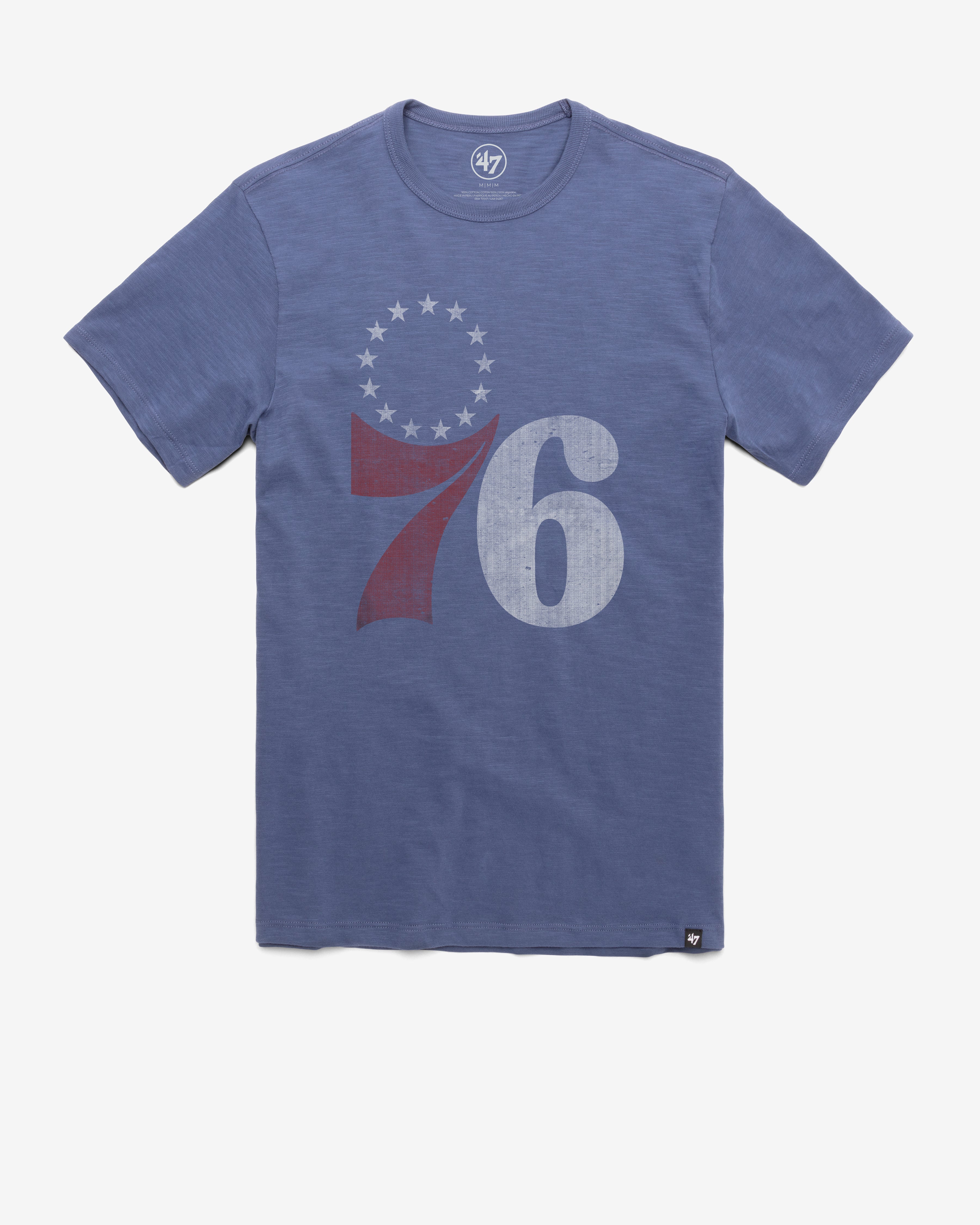 PHILADELPHIA 76ERS GRIT '47 SCRUM TEE