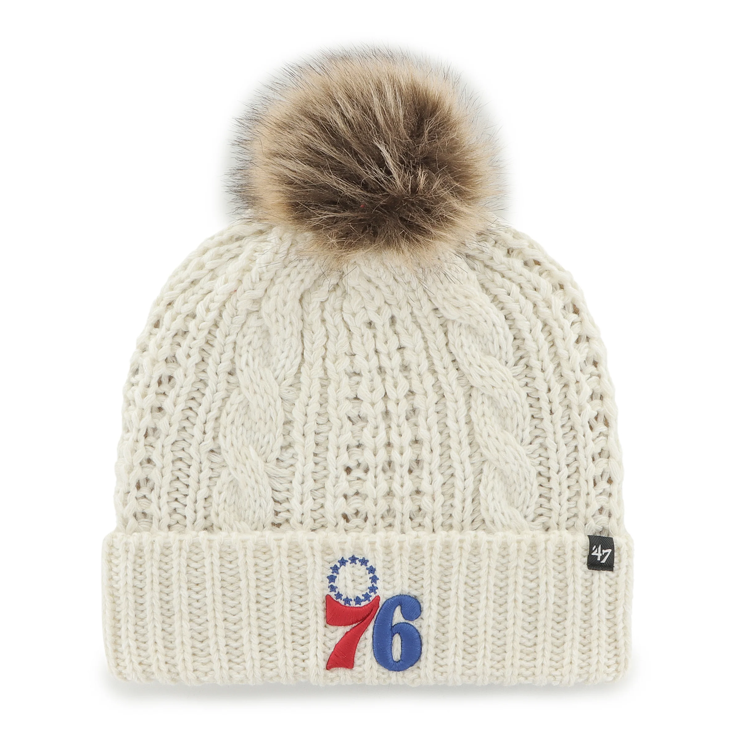 PHILADELPHIA 76ERS '47 MEEKO CUFF KNIT WOMENS