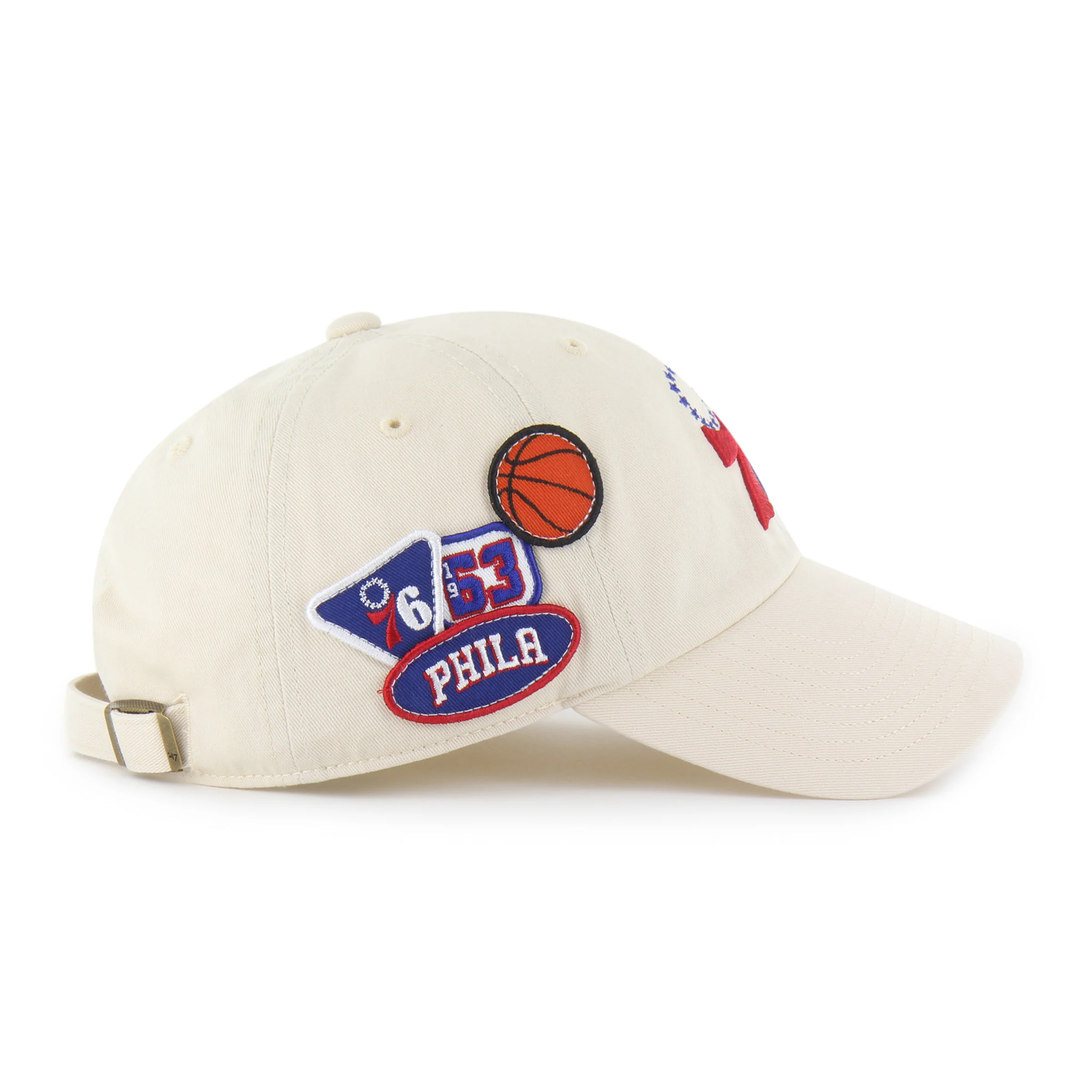 PHILADELPHIA 76ERS BADGES '47 CLEAN UP - Image 4